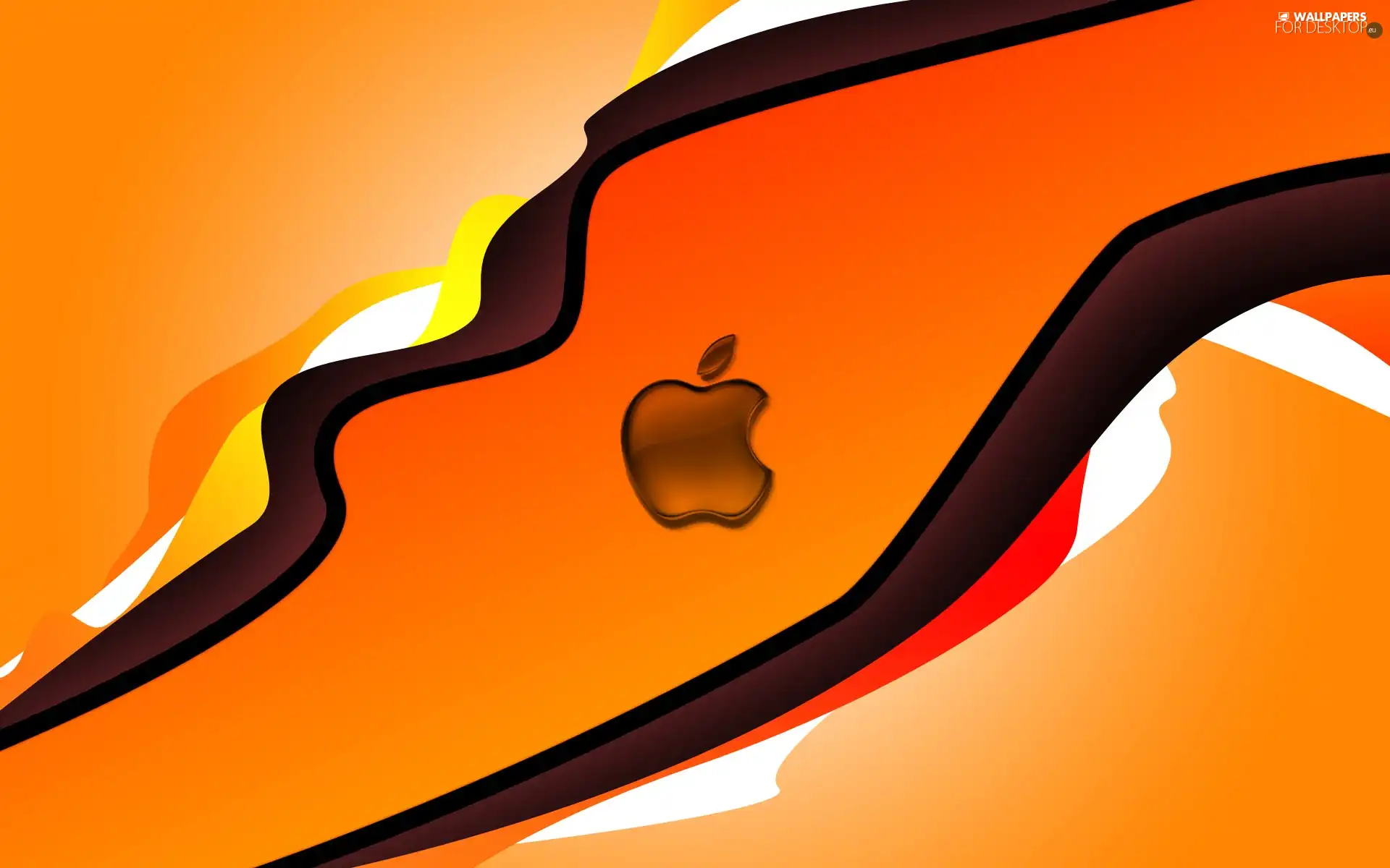 Apple, Orange, Orange, logo