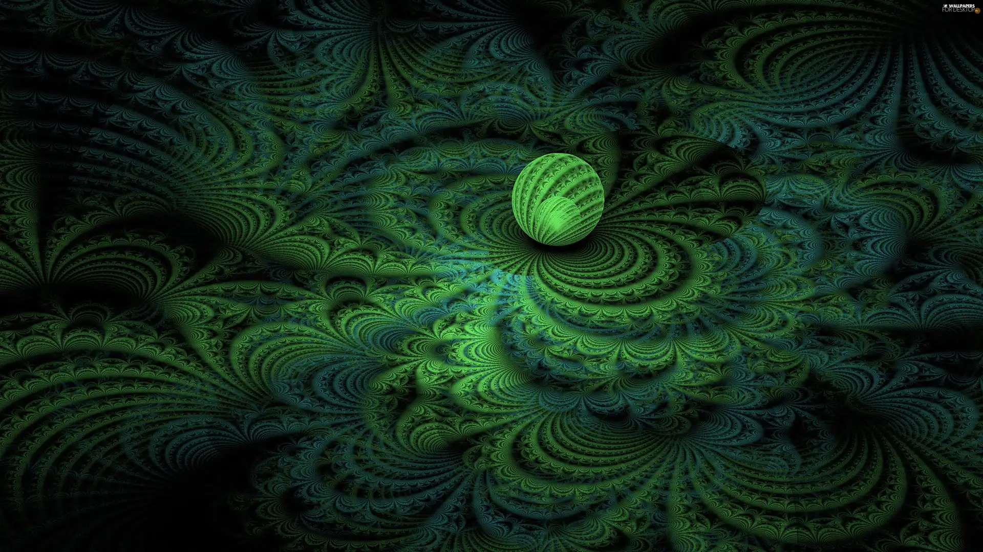 Orb, Green, Fraktal