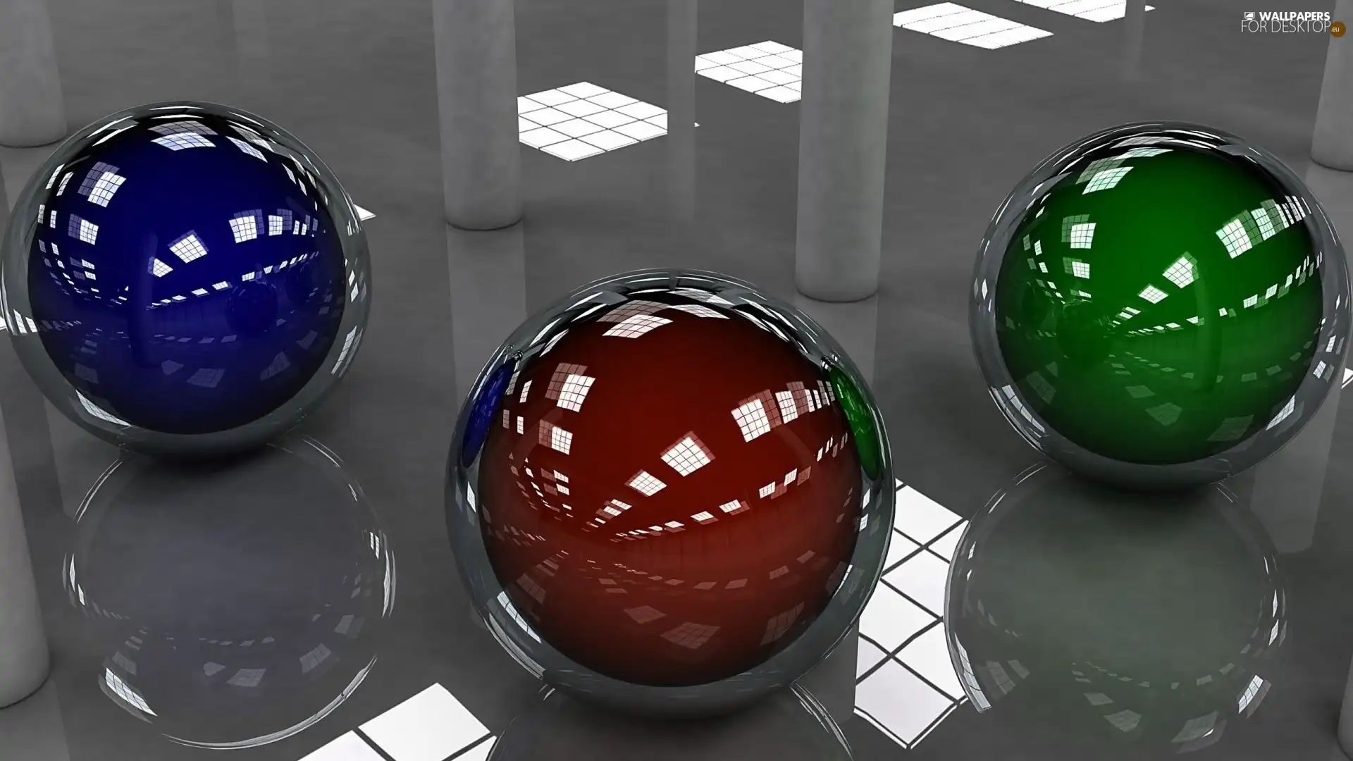 3D Graphics, color, Orbs