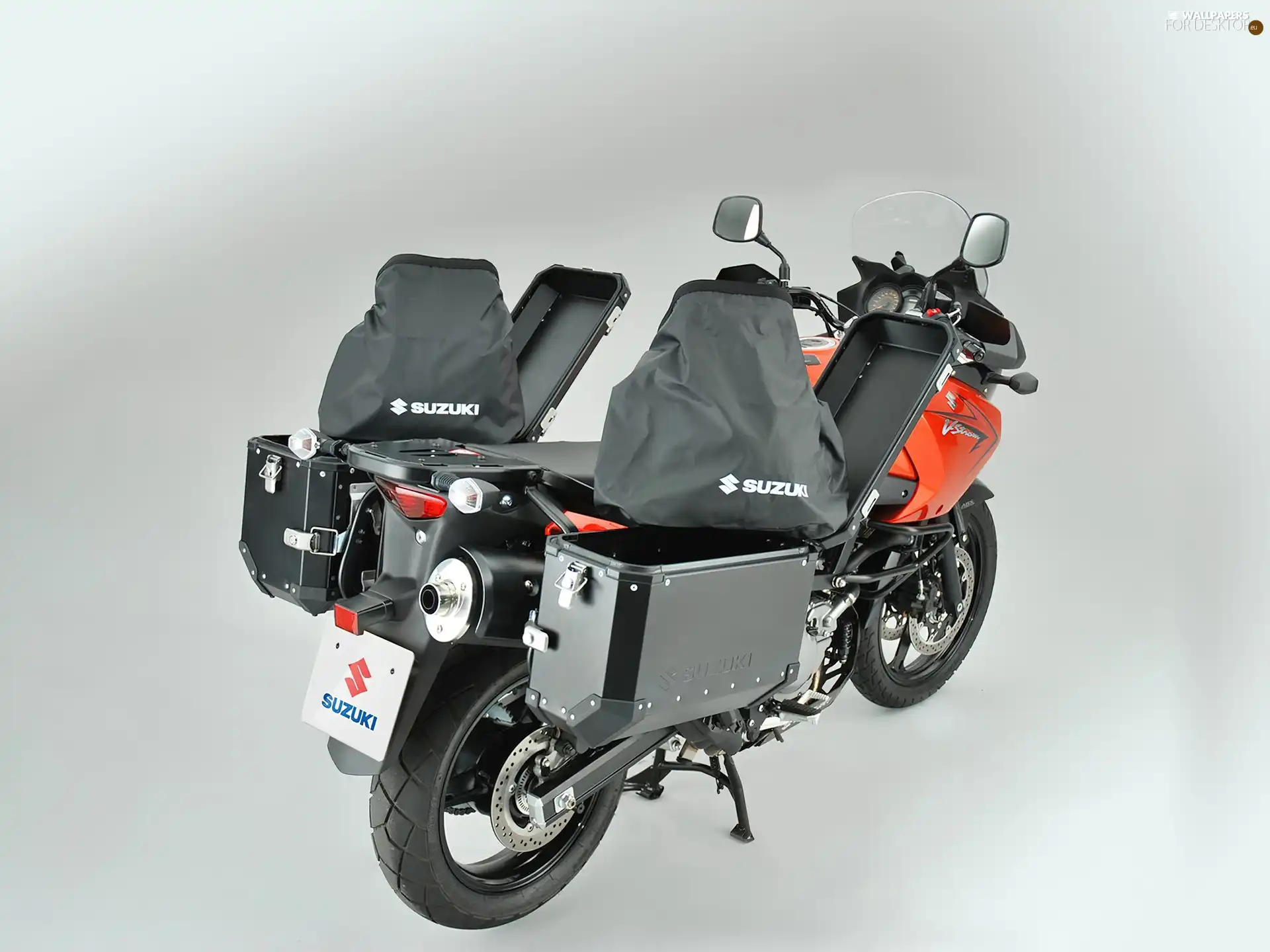 panniers, Suzuki DL650 V-Strom, Original