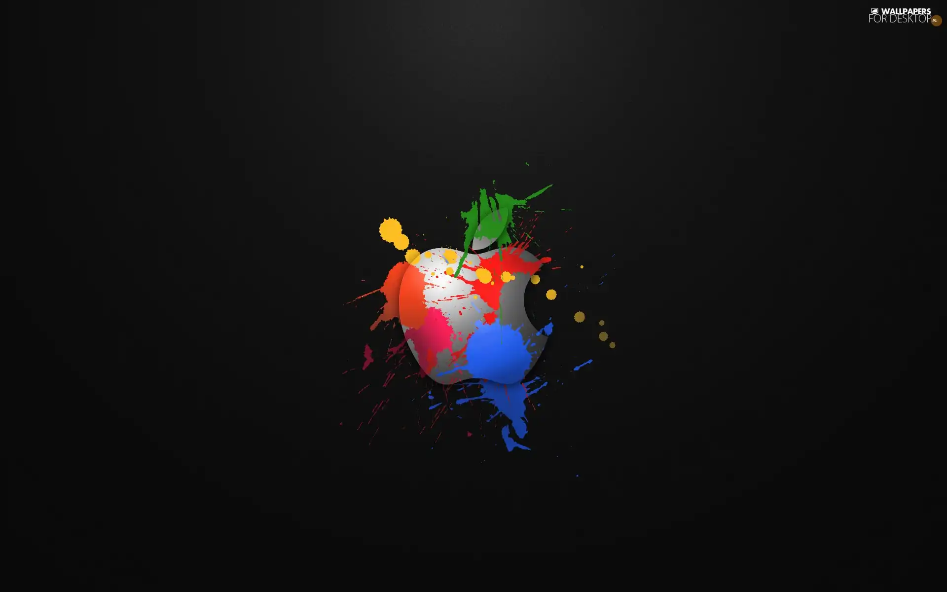 Apple, paint