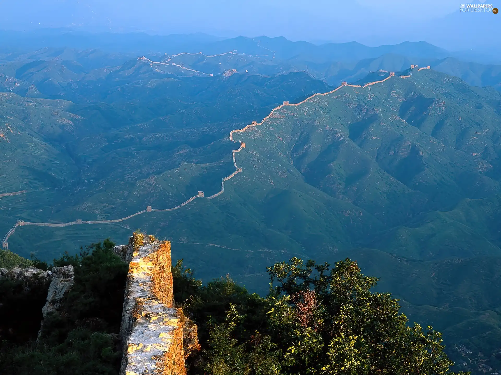 Great Chinese Wall, panorama