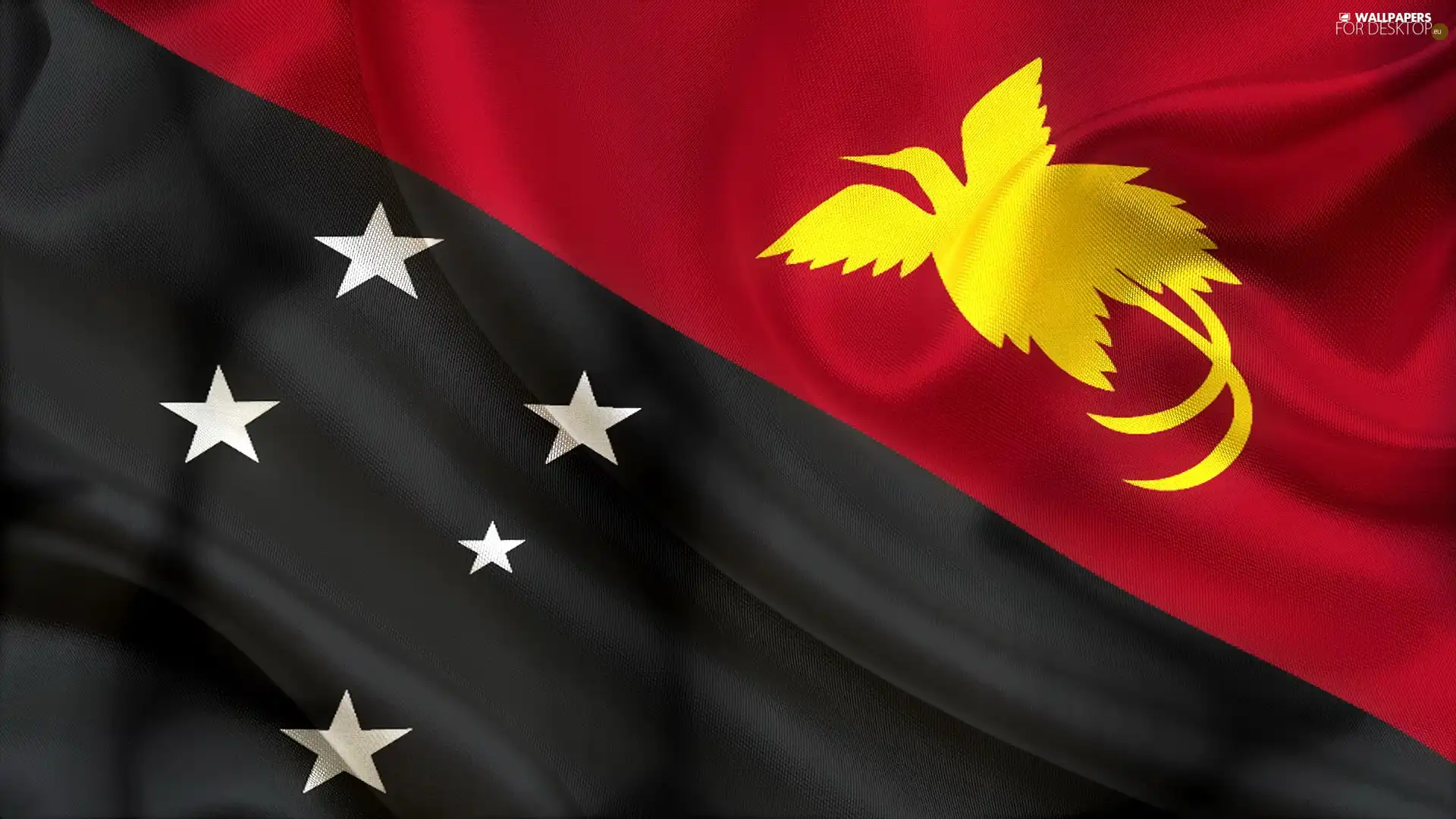 flag, State, Papua New Guinea