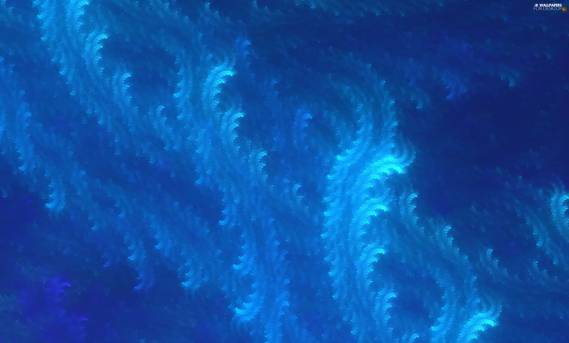 Blue, patterns