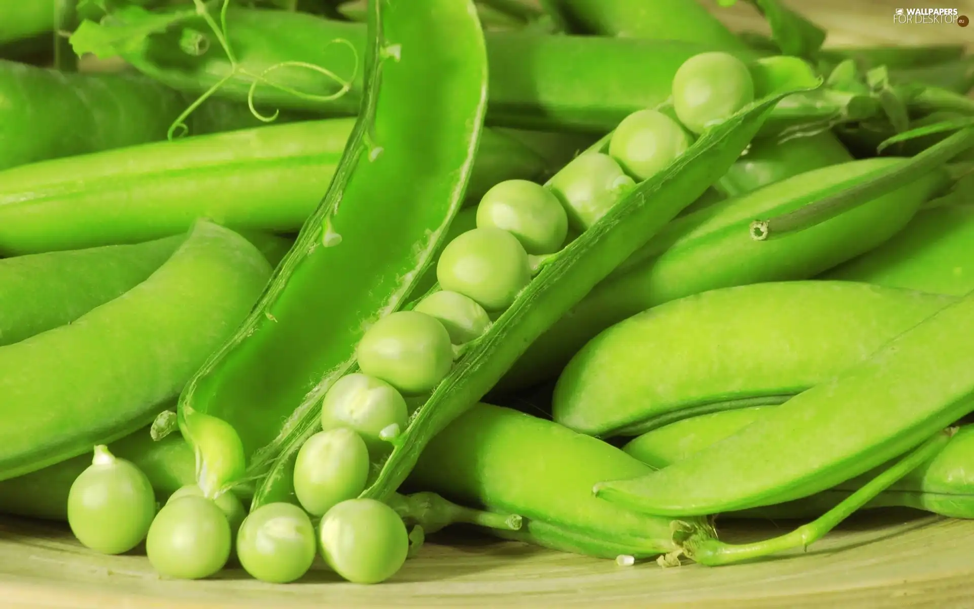 pea, pods, green
