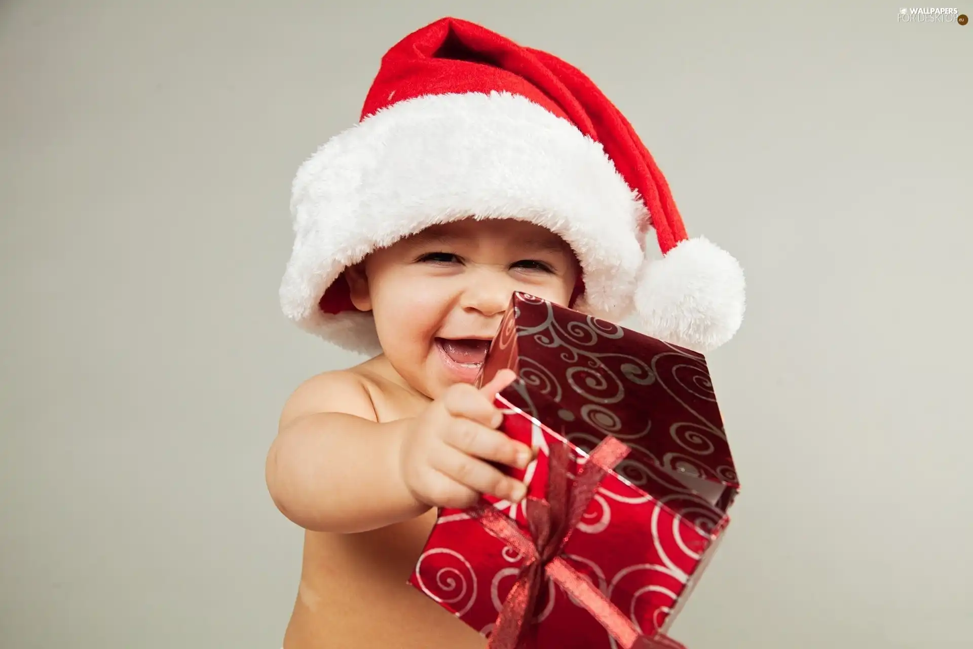 Present, Kid, Santa