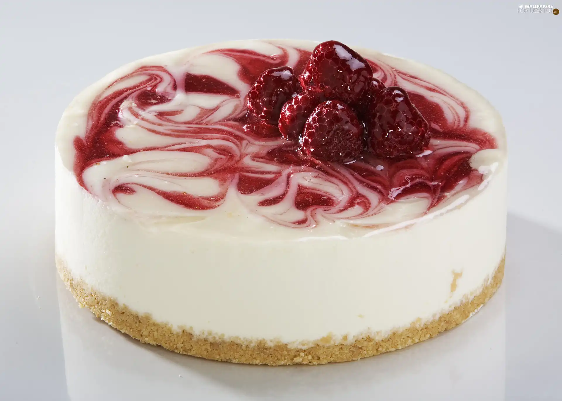 cheesecake, raspberry