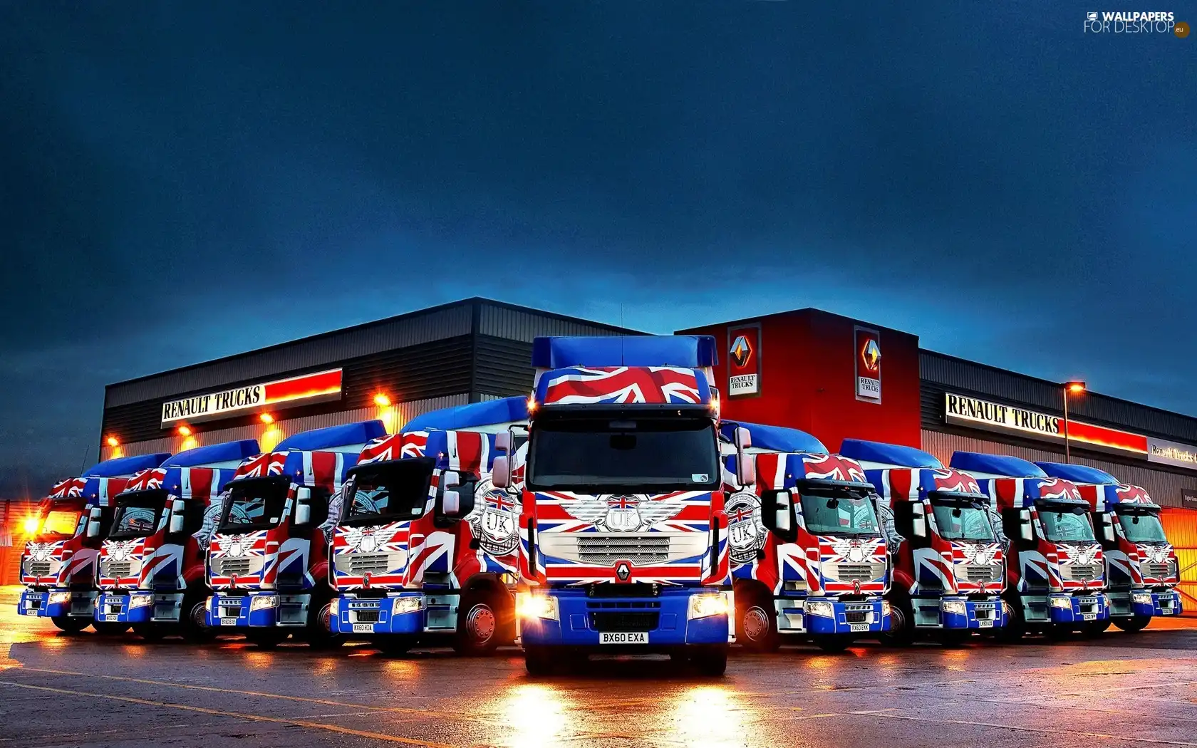 Great Britain, truck, Renault