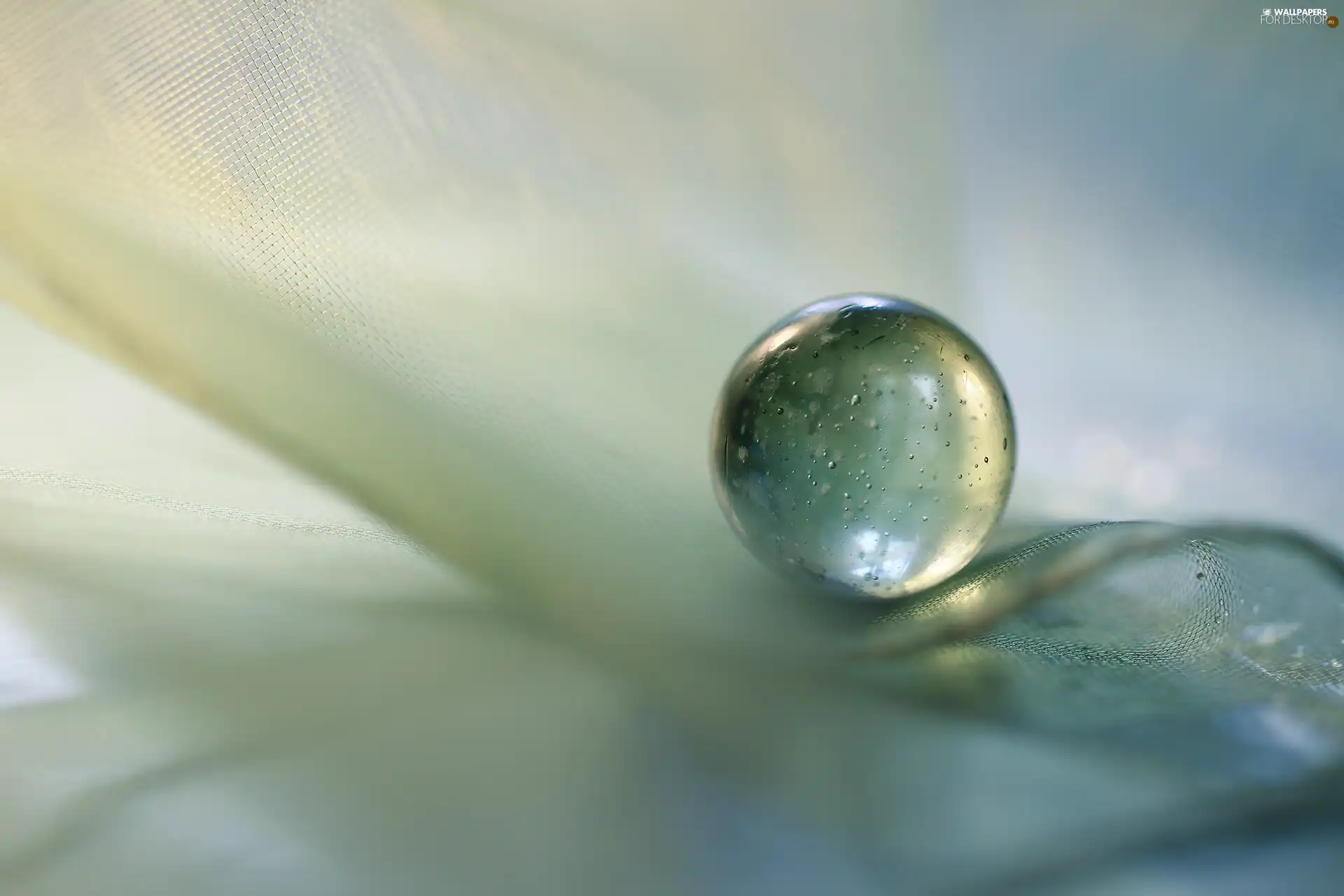 Glass, Close, ribbon, ball