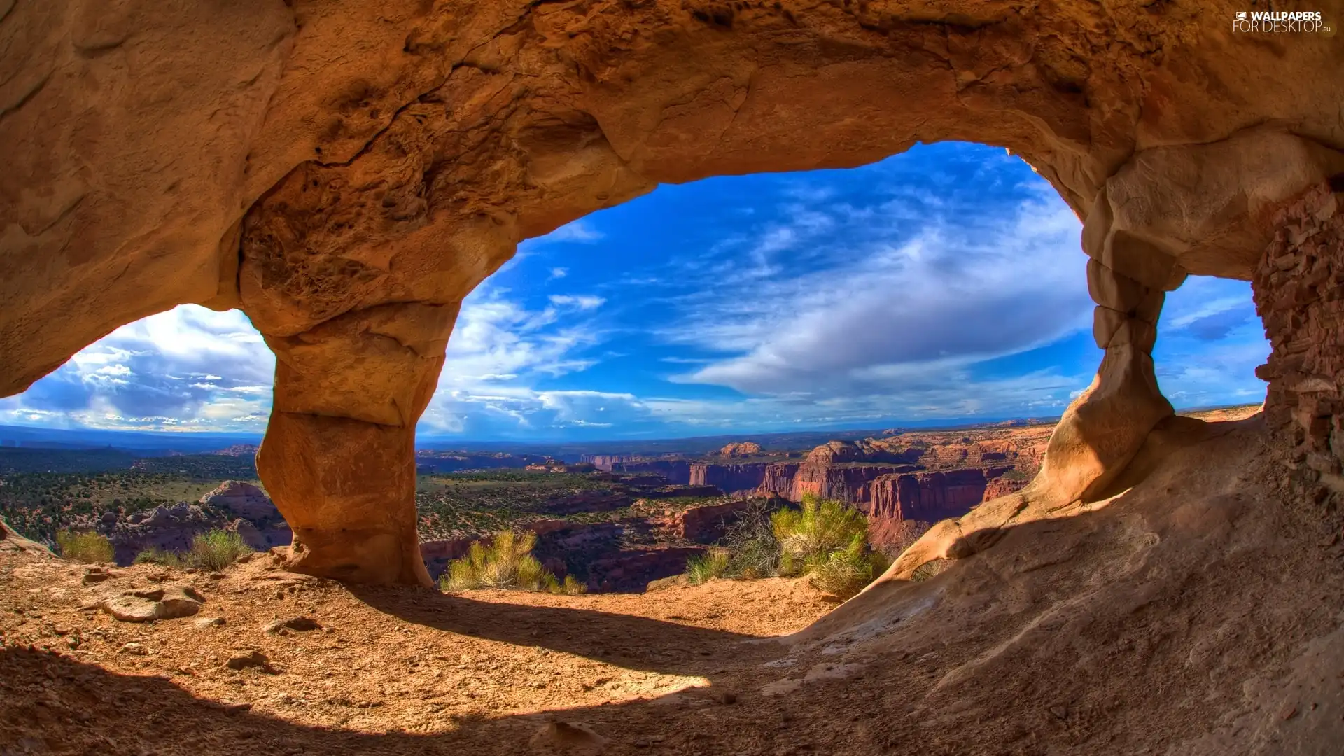 canyon, rocks