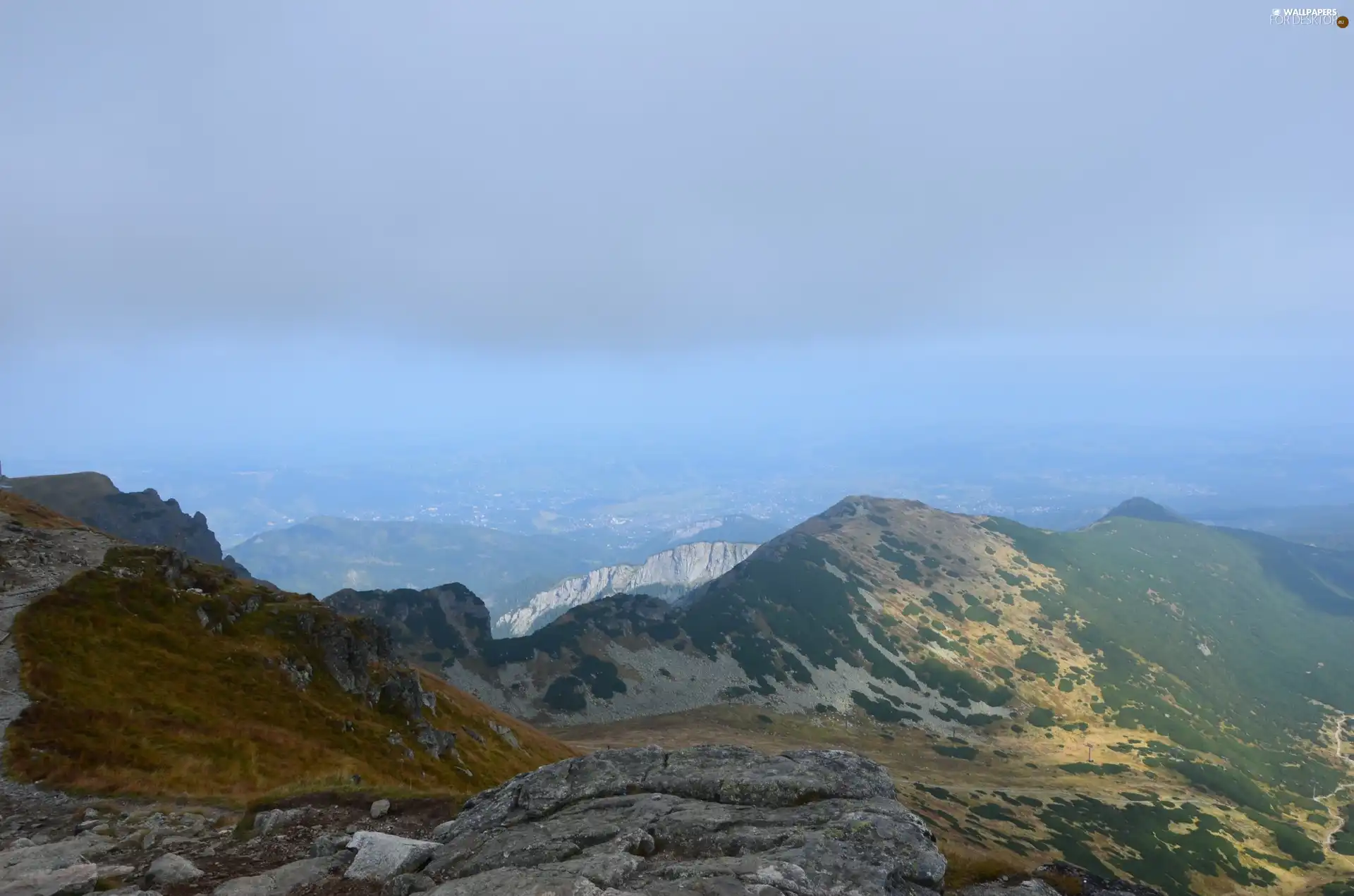 Mount Kasprowy Wierch, rocks