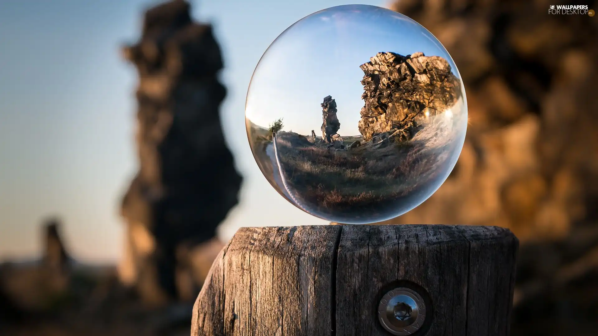 Rocks, Glass, Orb