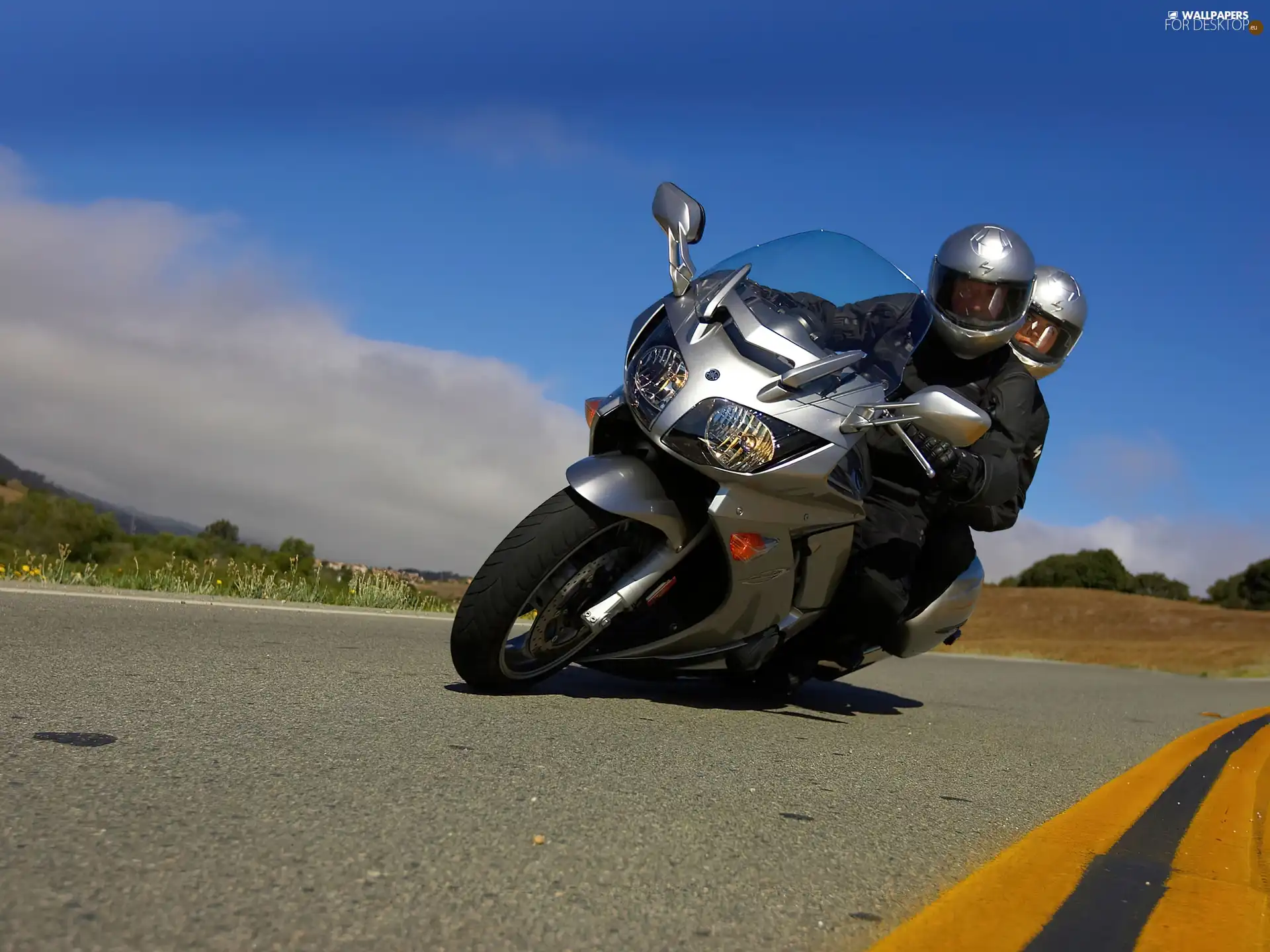 passenger, Yamaha FJR1300A, route