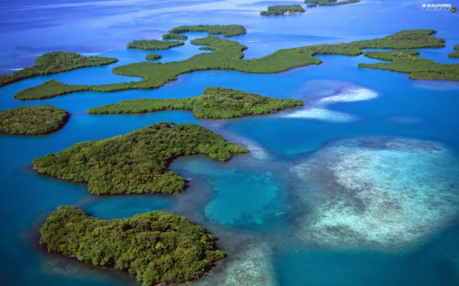 sea, Islands, an