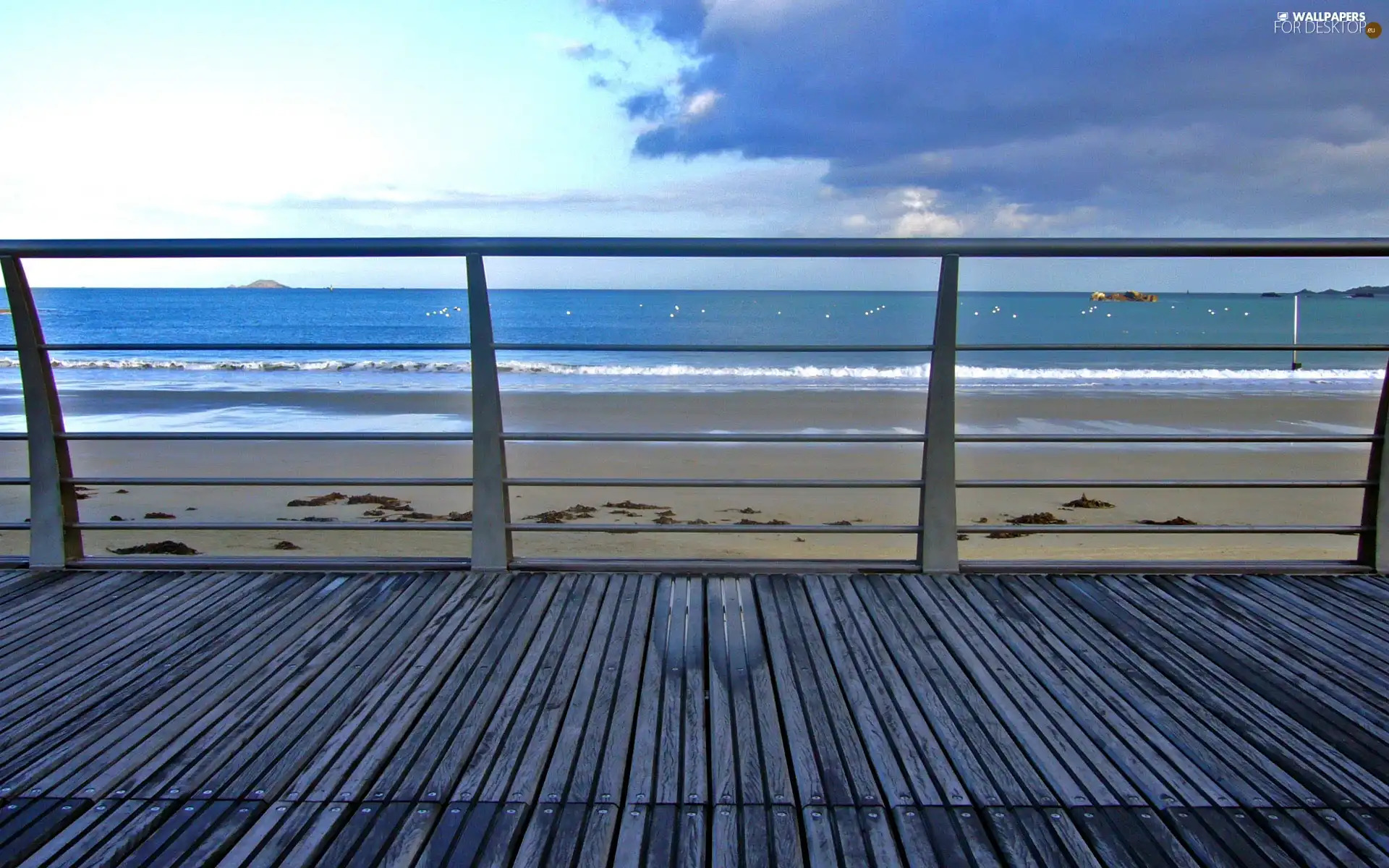 sea, boulevard, Beaches