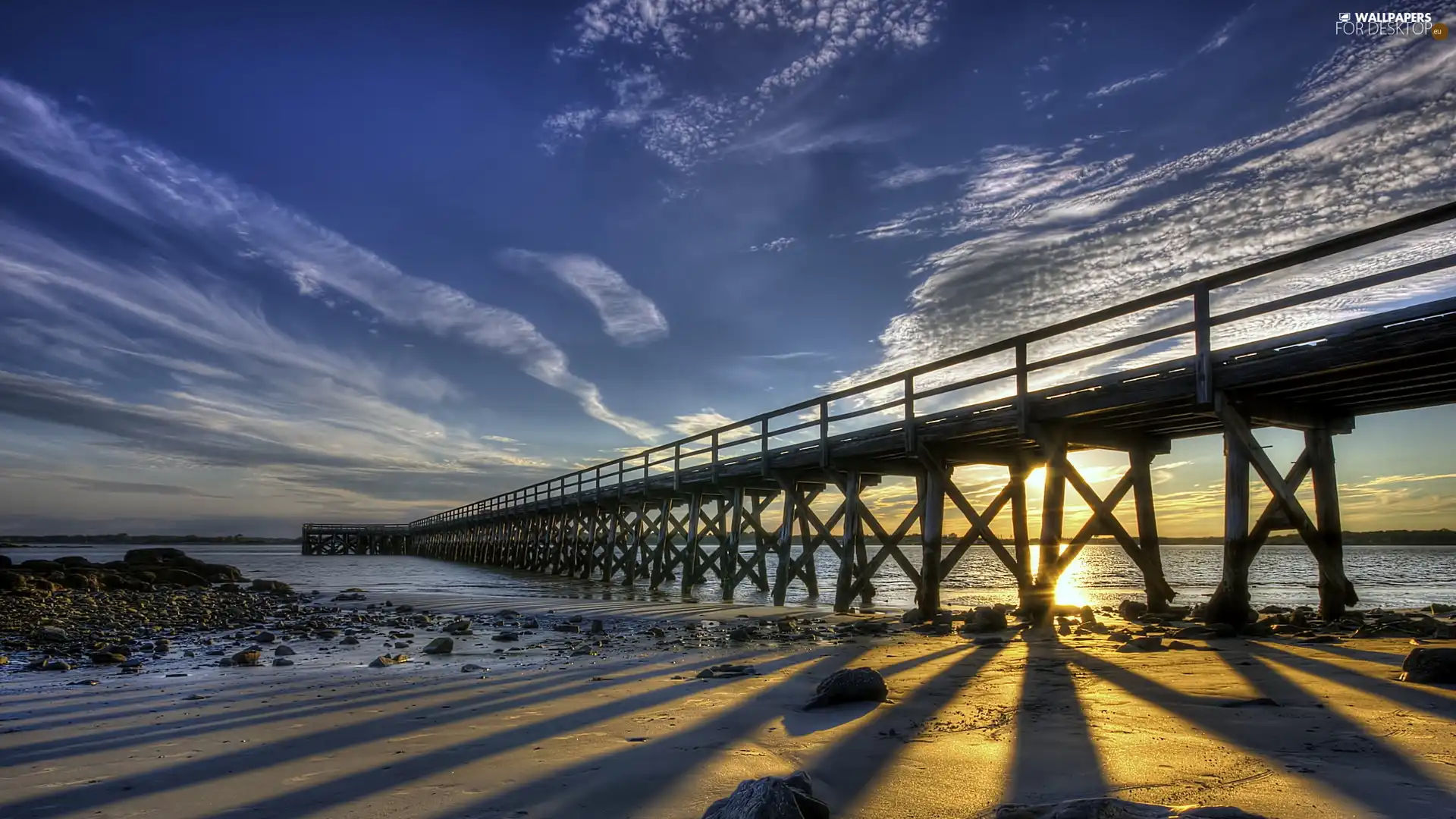 pier, sea