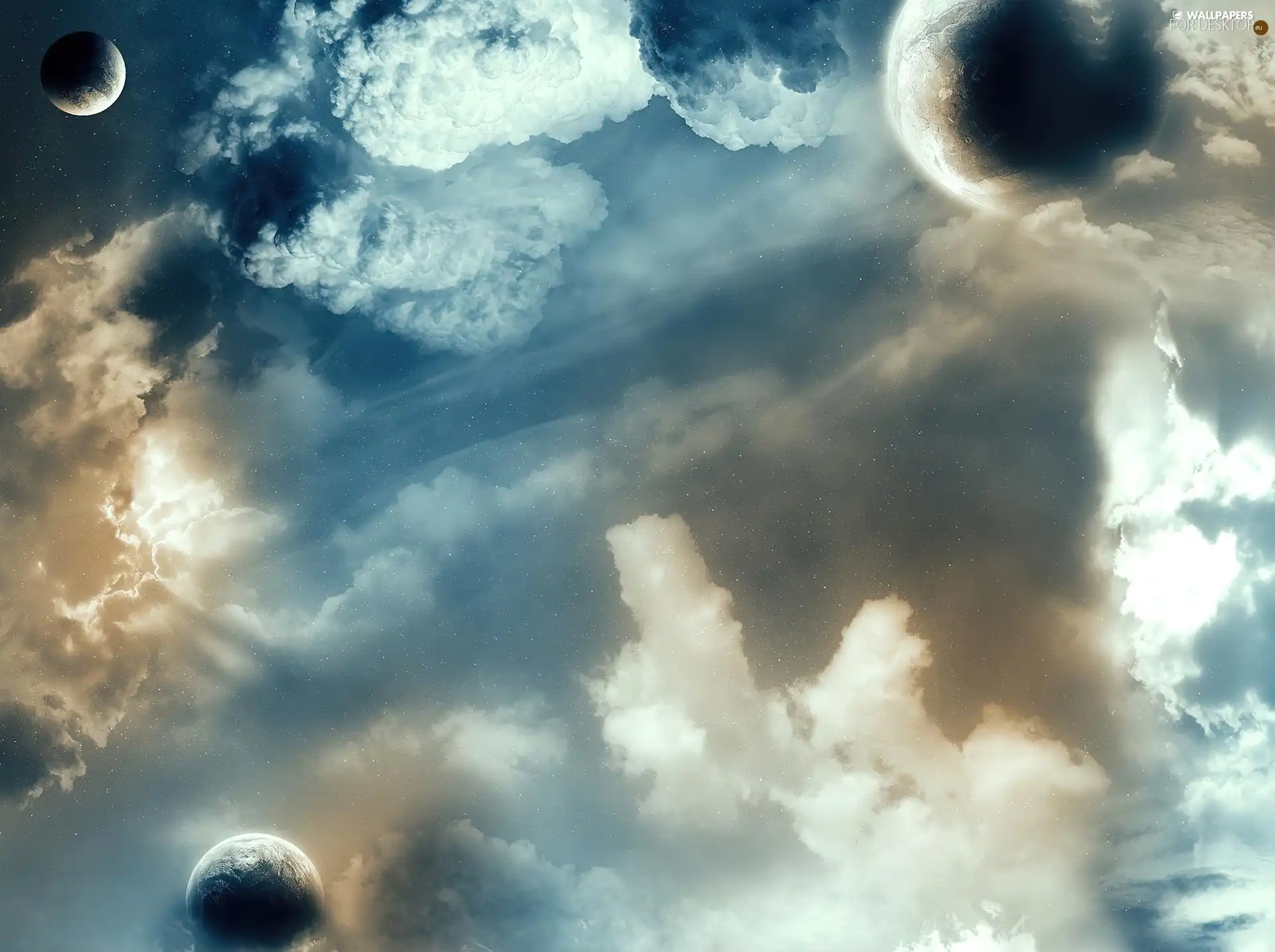 Sky, Planets, clouds