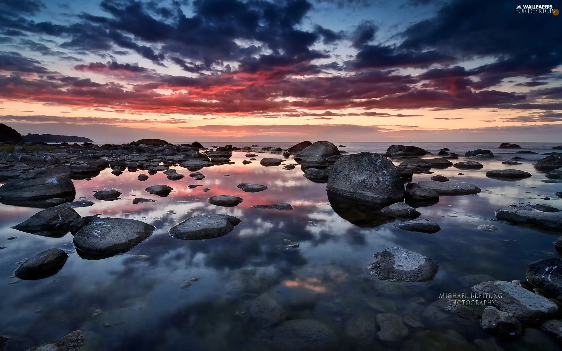 Sky, Stones, sea