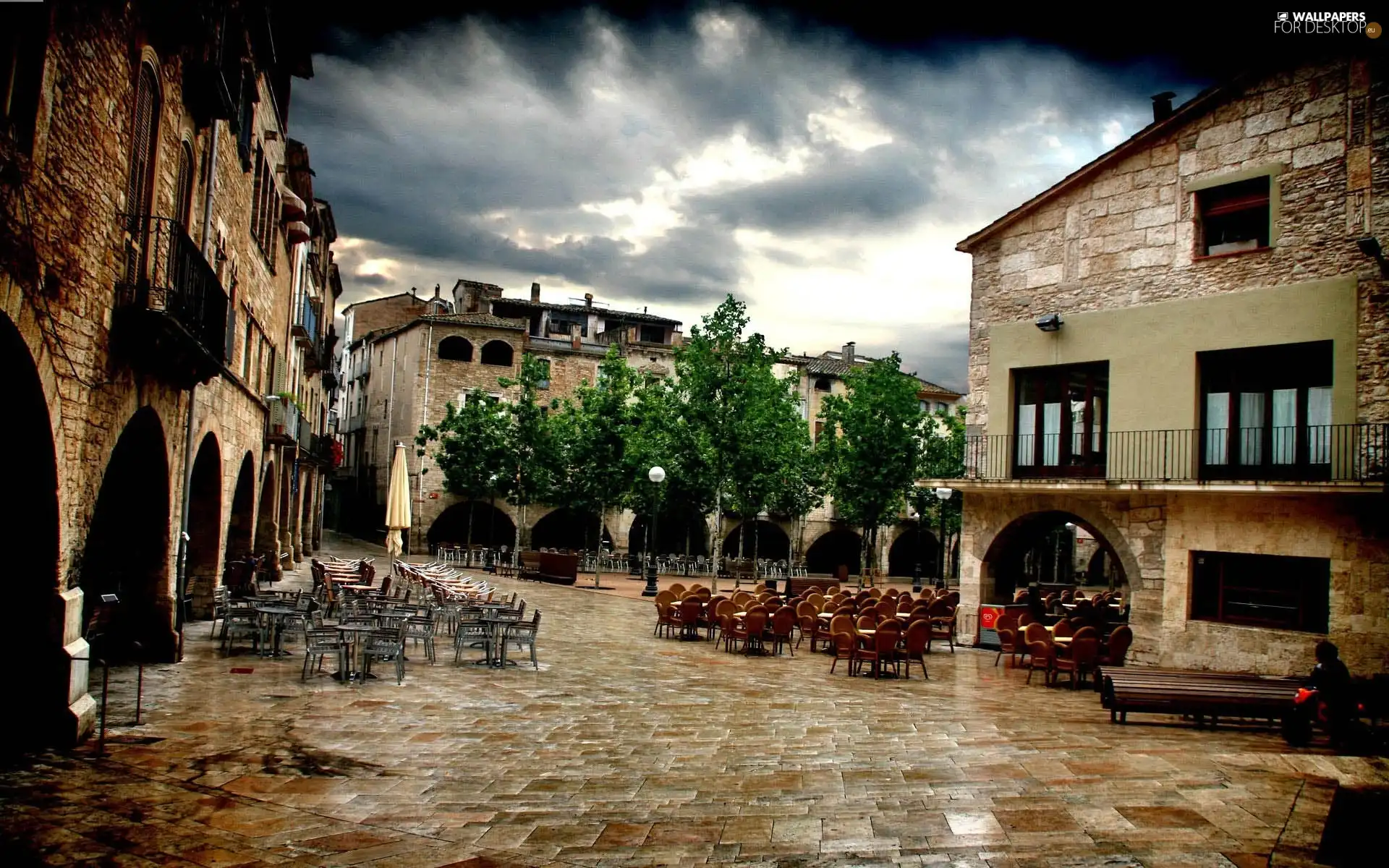 Houses, Girona, Spain, Restaurants