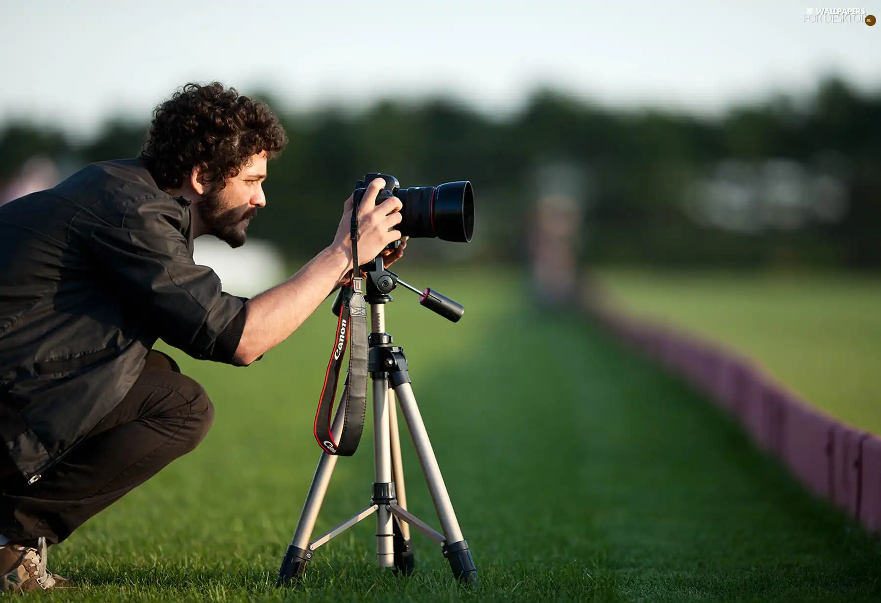 photographer, photographic, stand, Camera