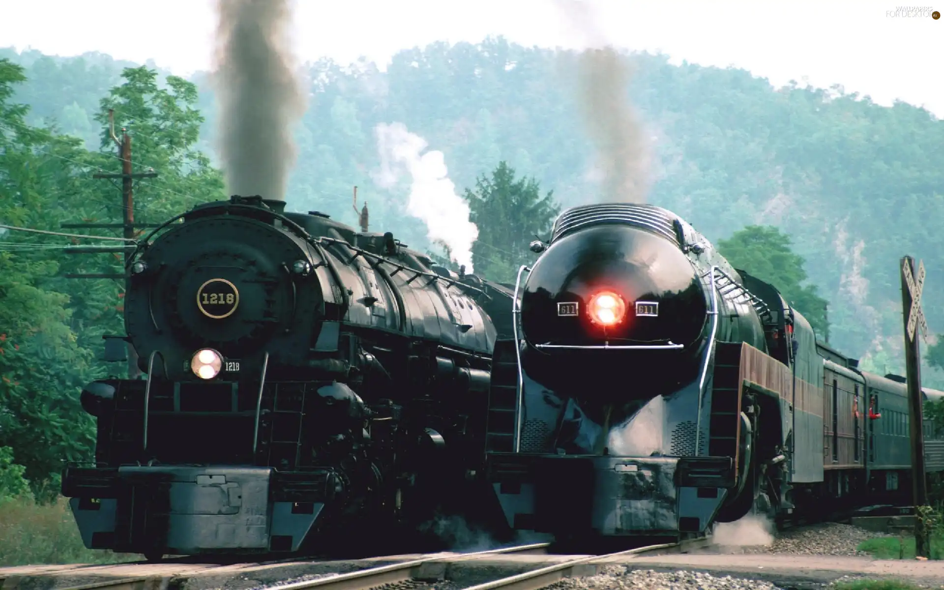 Steam locomotives, ##