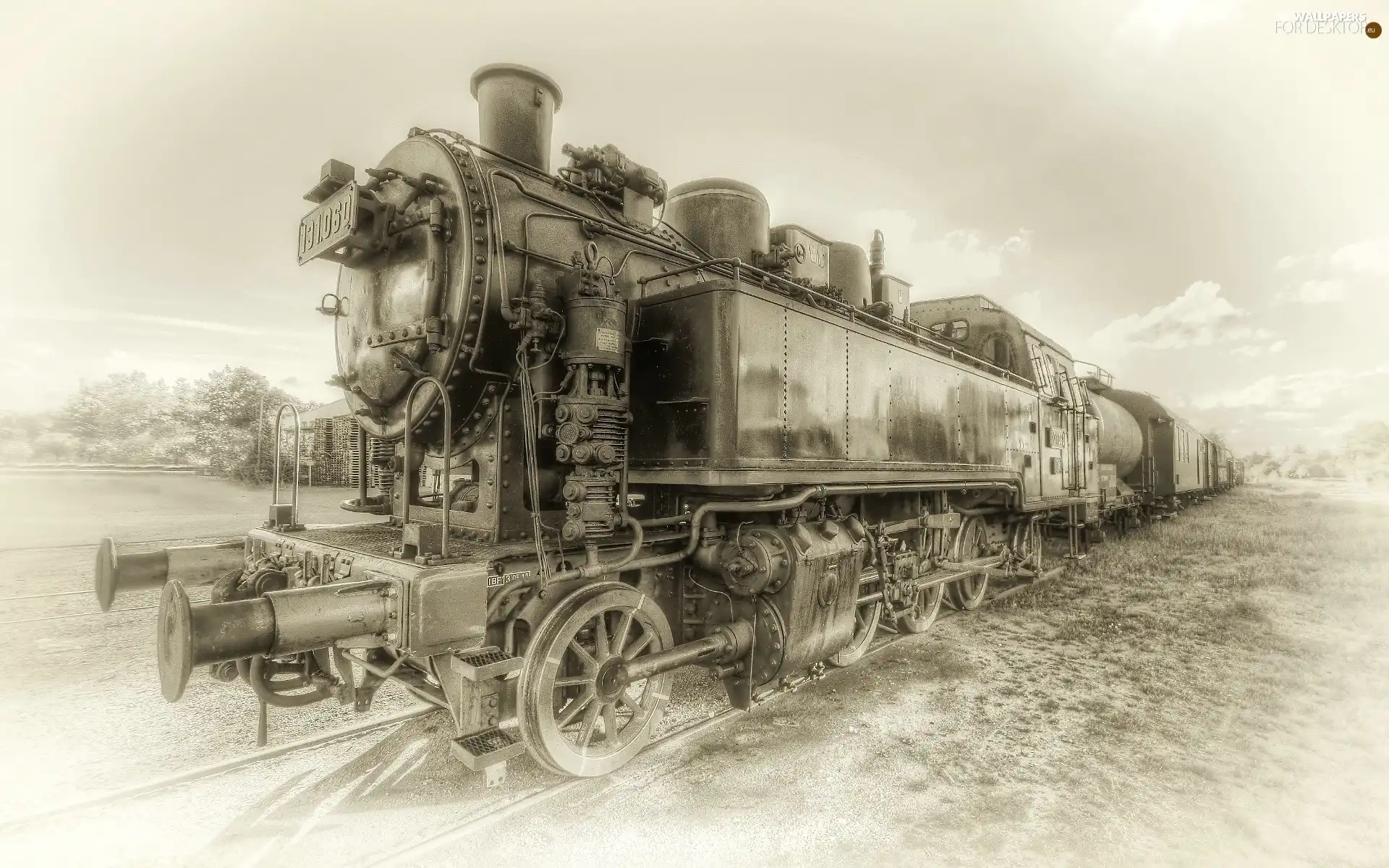 steam, Old, locomotive