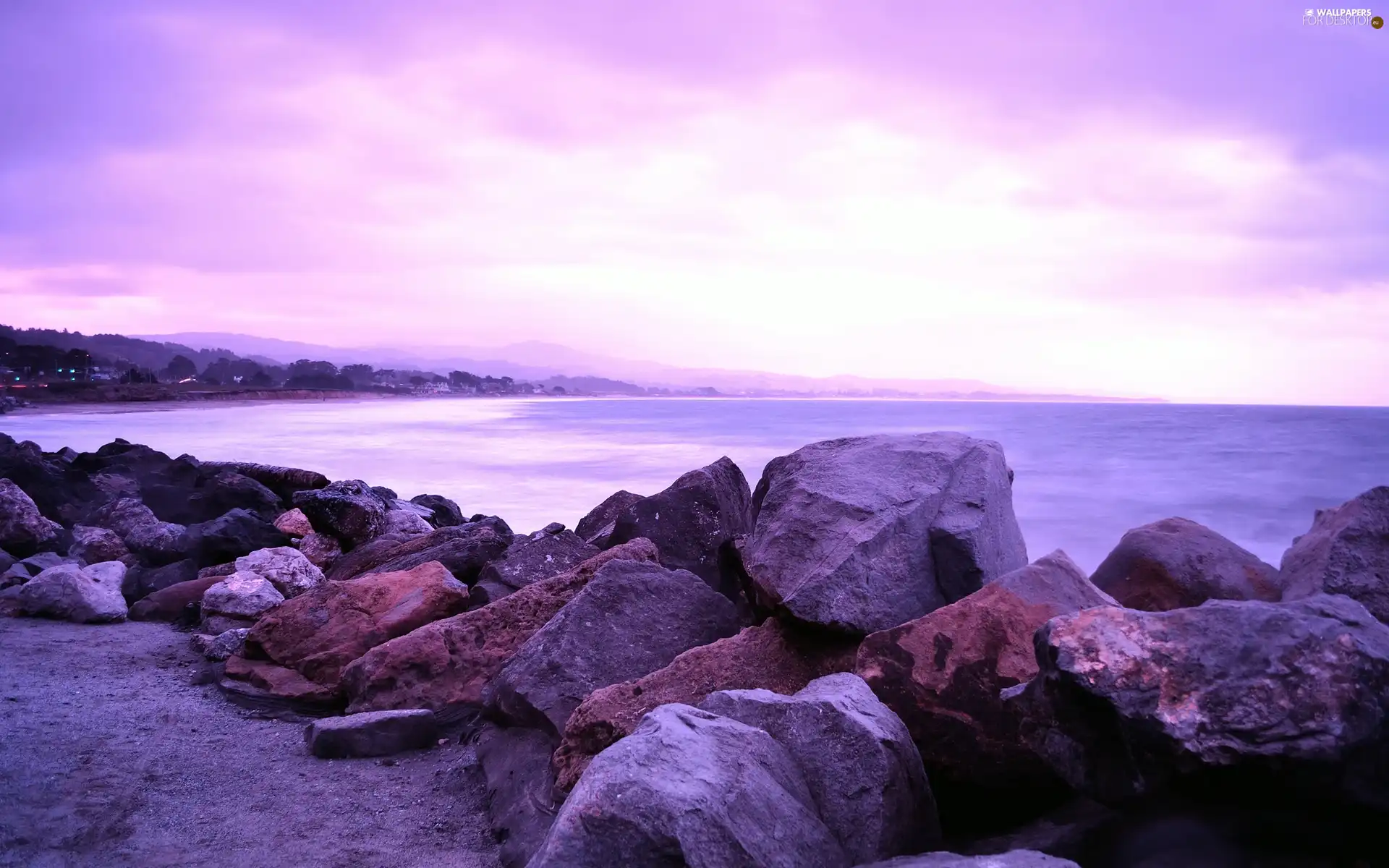 sea, Stones