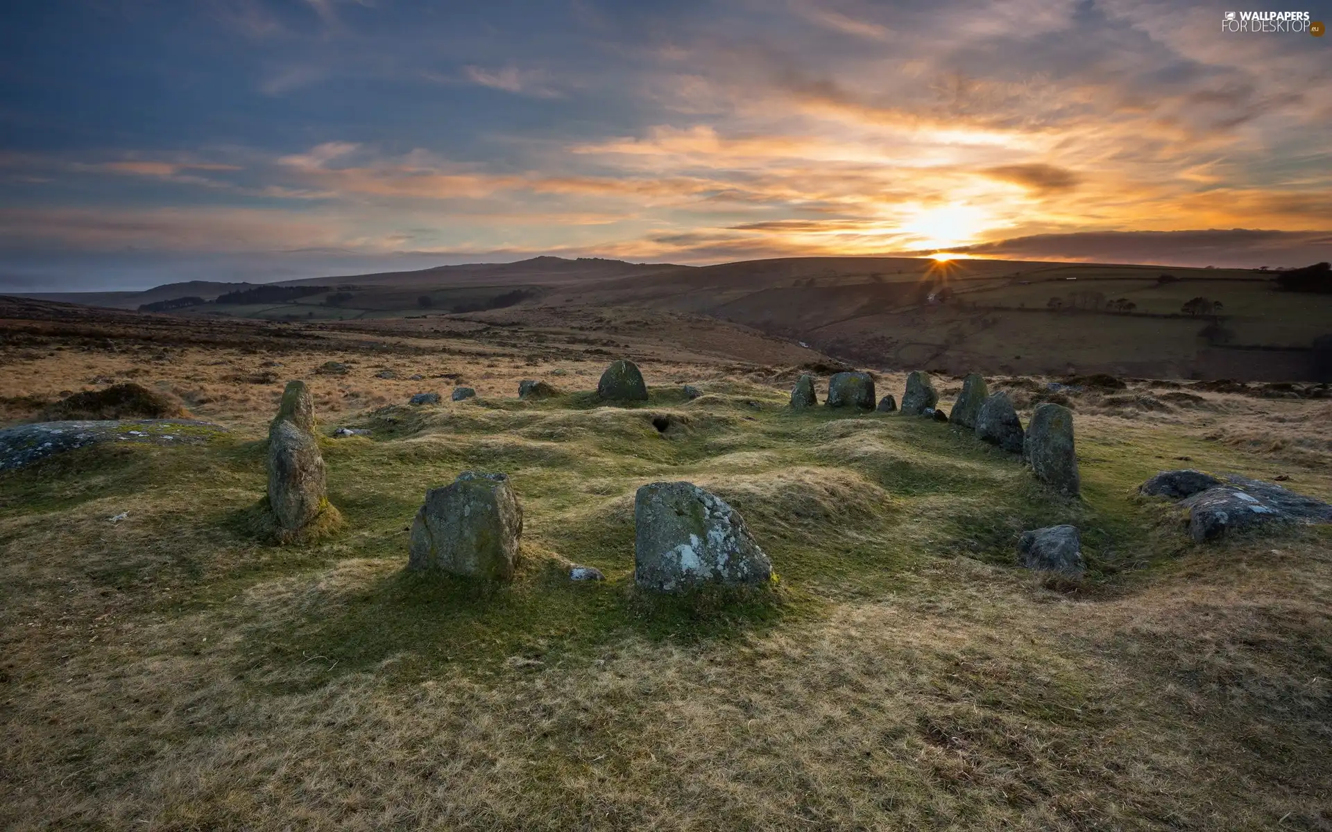 Great Sunsets, Meadow, Stones
