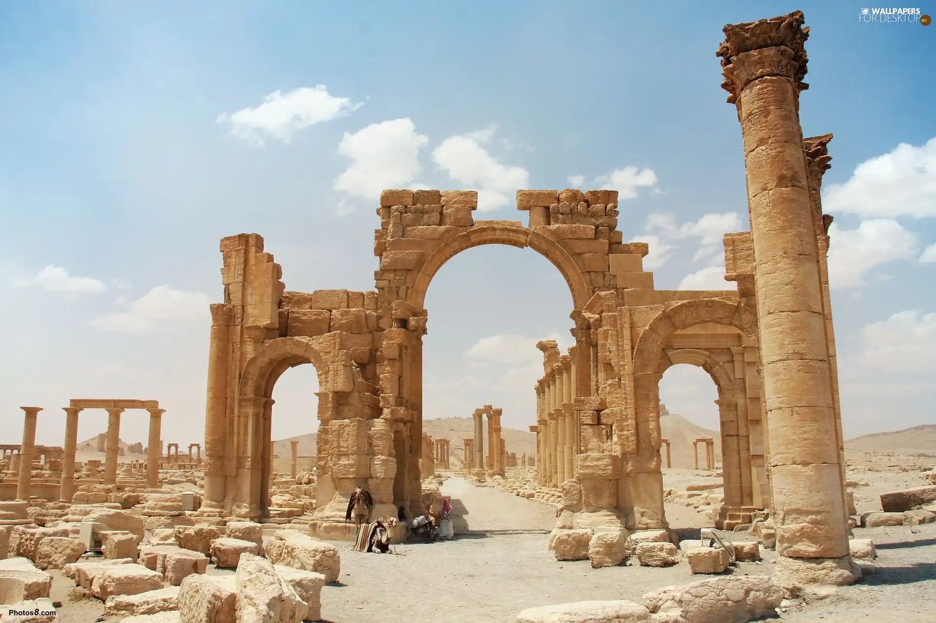 Syria, ruins, Palmyra