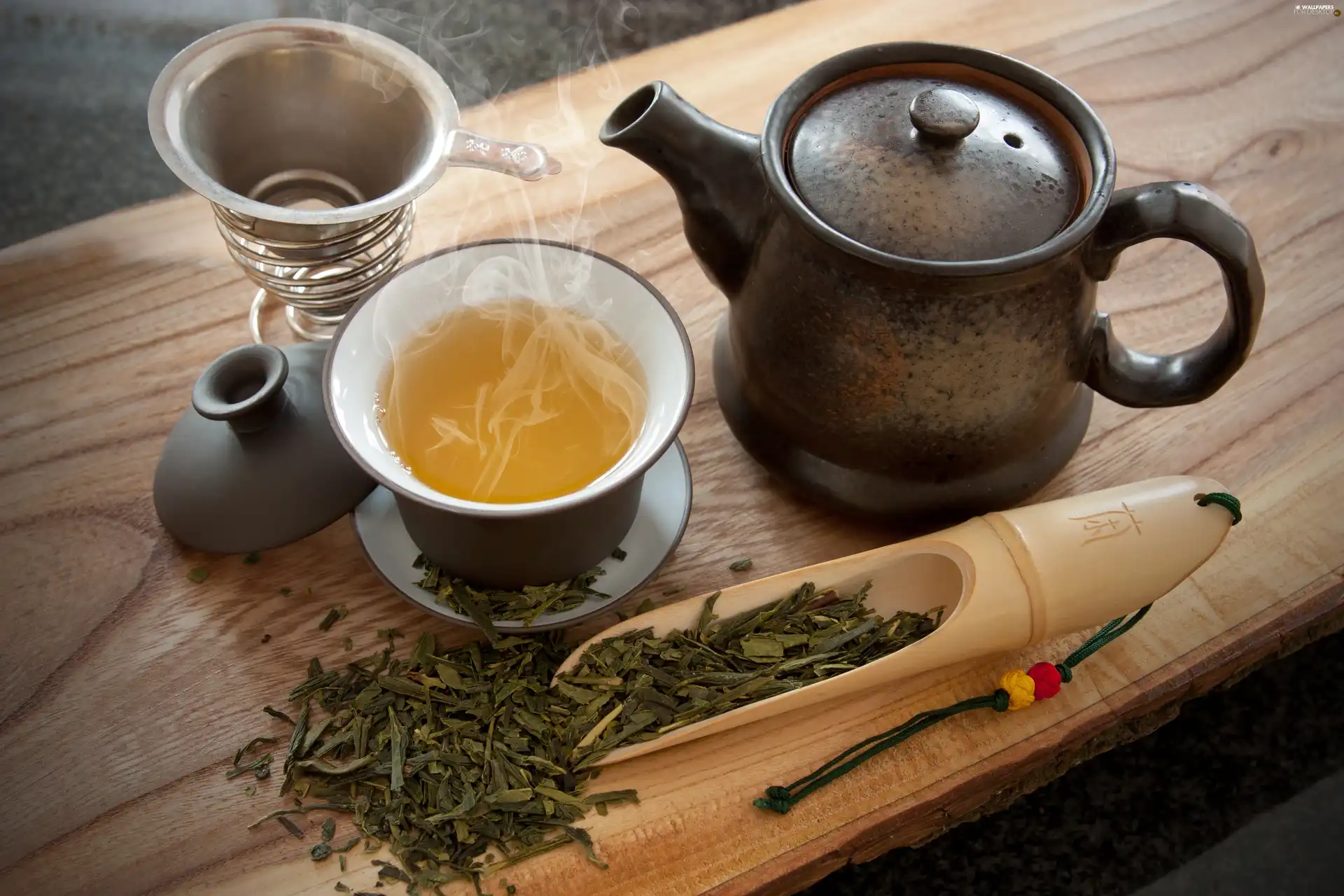teapot, tea, cup