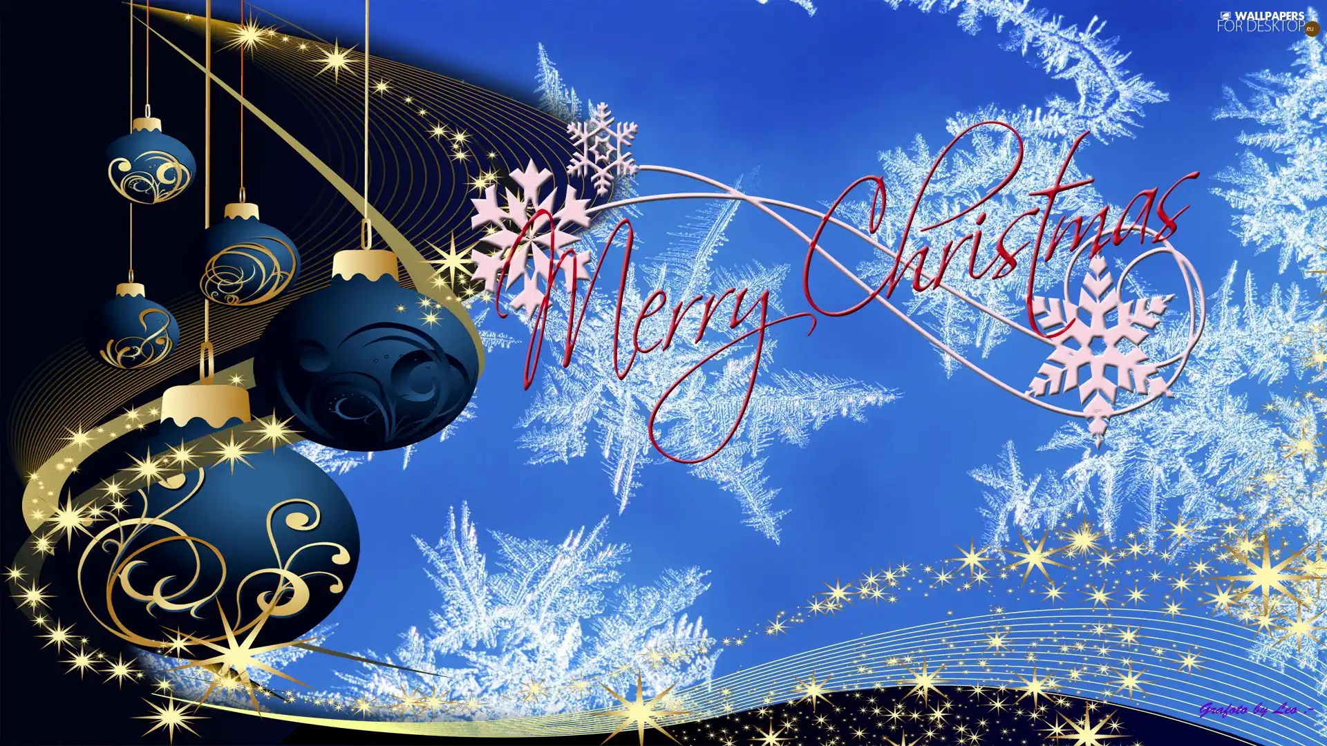 text, bauble, star