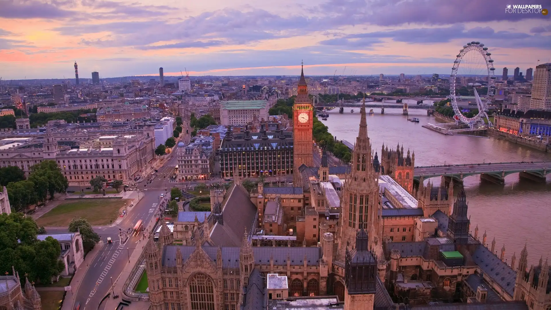 Big Ben, London, thames