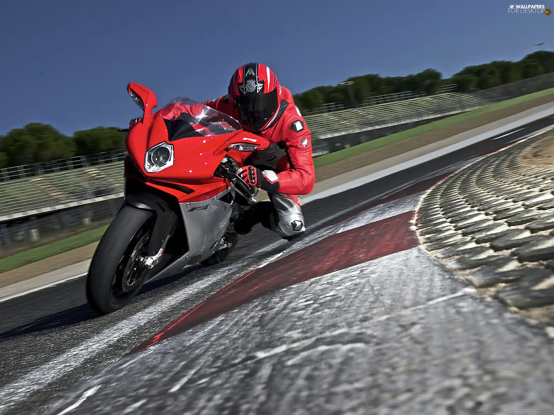 track, MV Agusta F4, tires