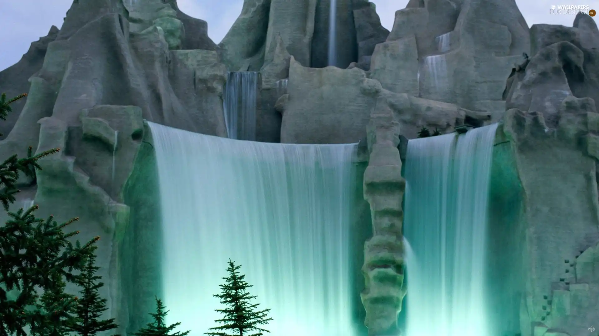 waterfall, Toronto