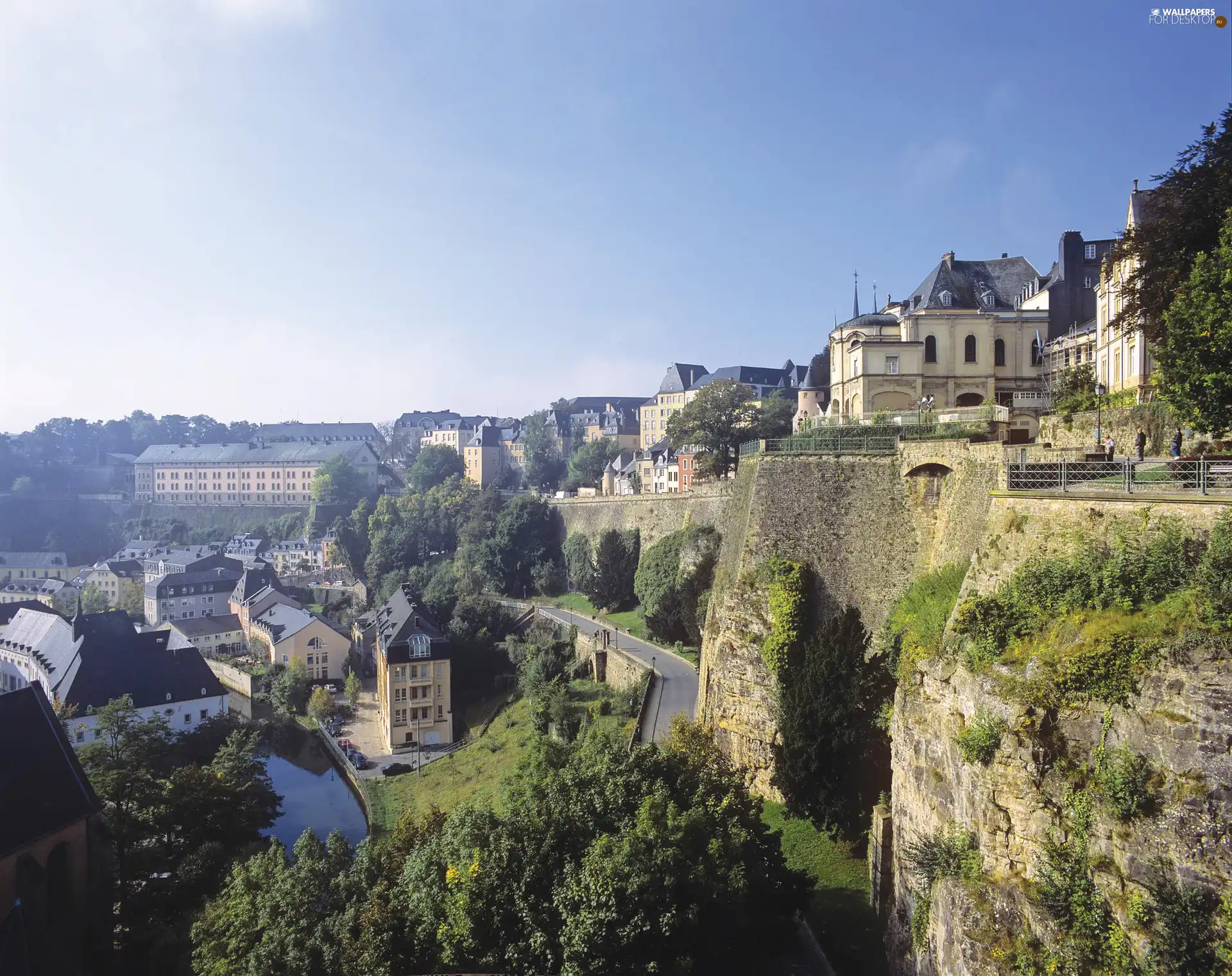 town, Luxembourg, panorama