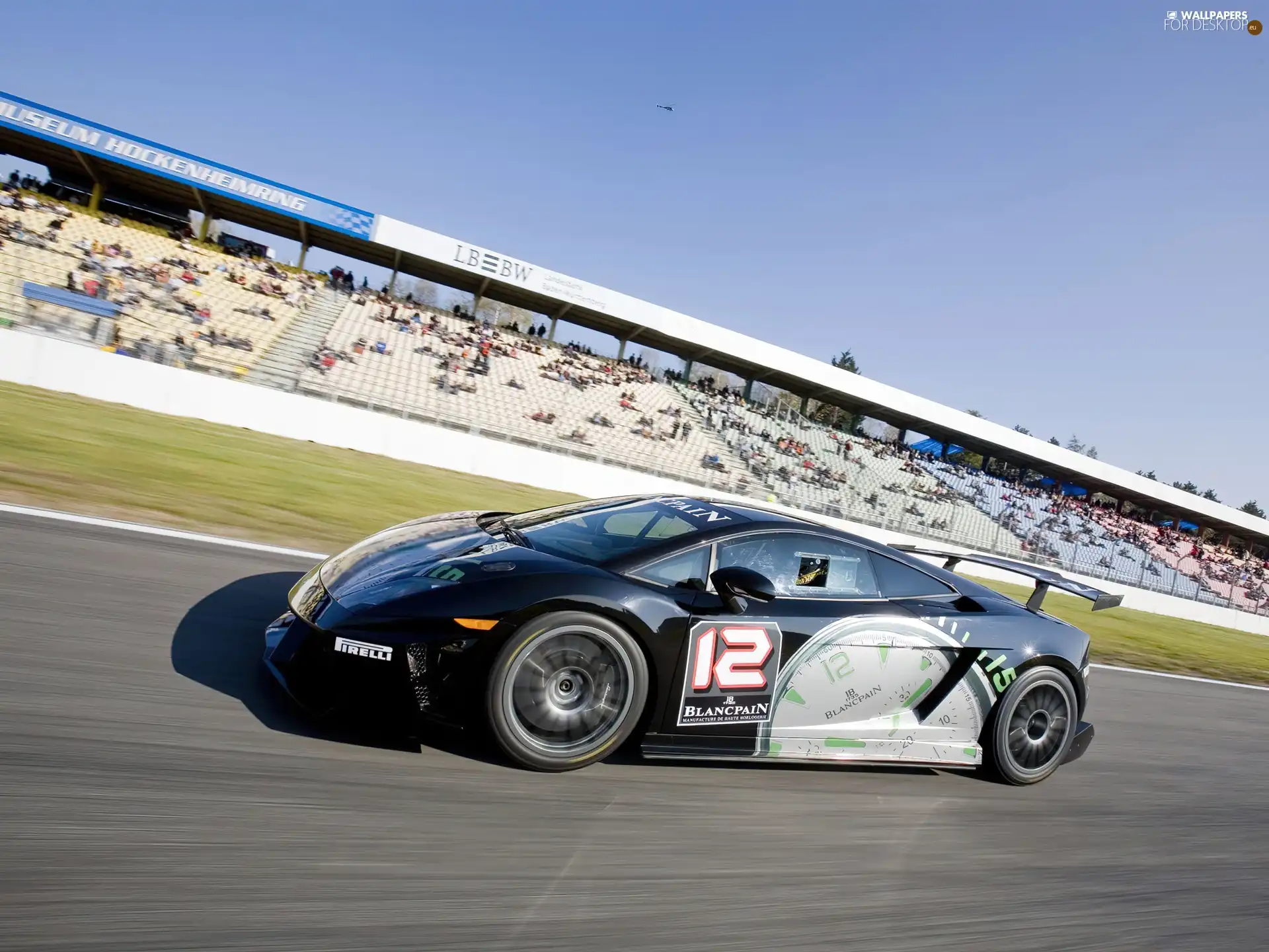 test, Lamborghini Gallardo, track