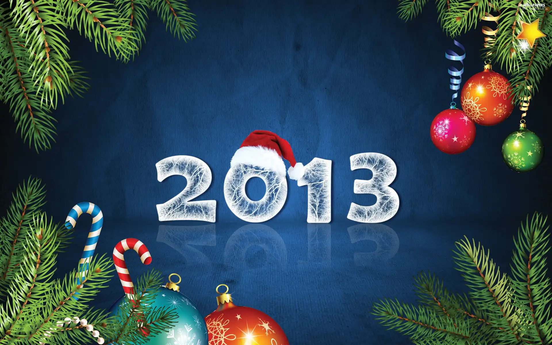 Twigs, Christmas, Bonnet, baubles, New Year