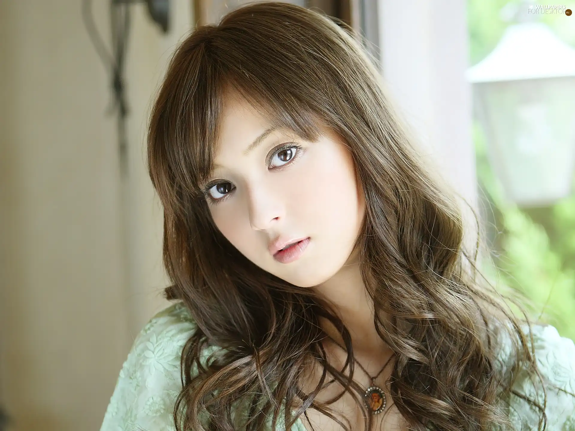 Asian, light brown, make-up, Nozomi Sasaki