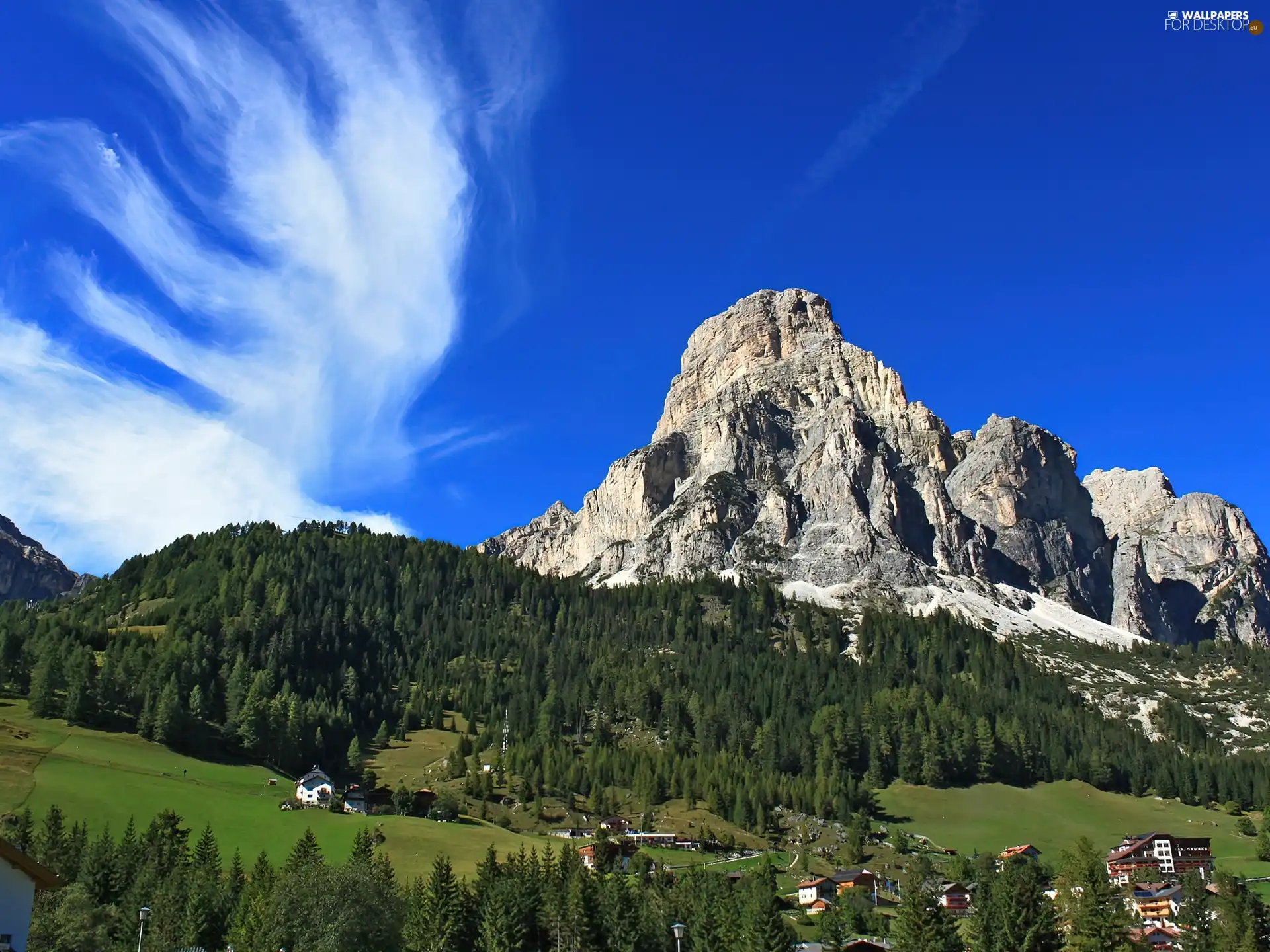 mountains, Valley