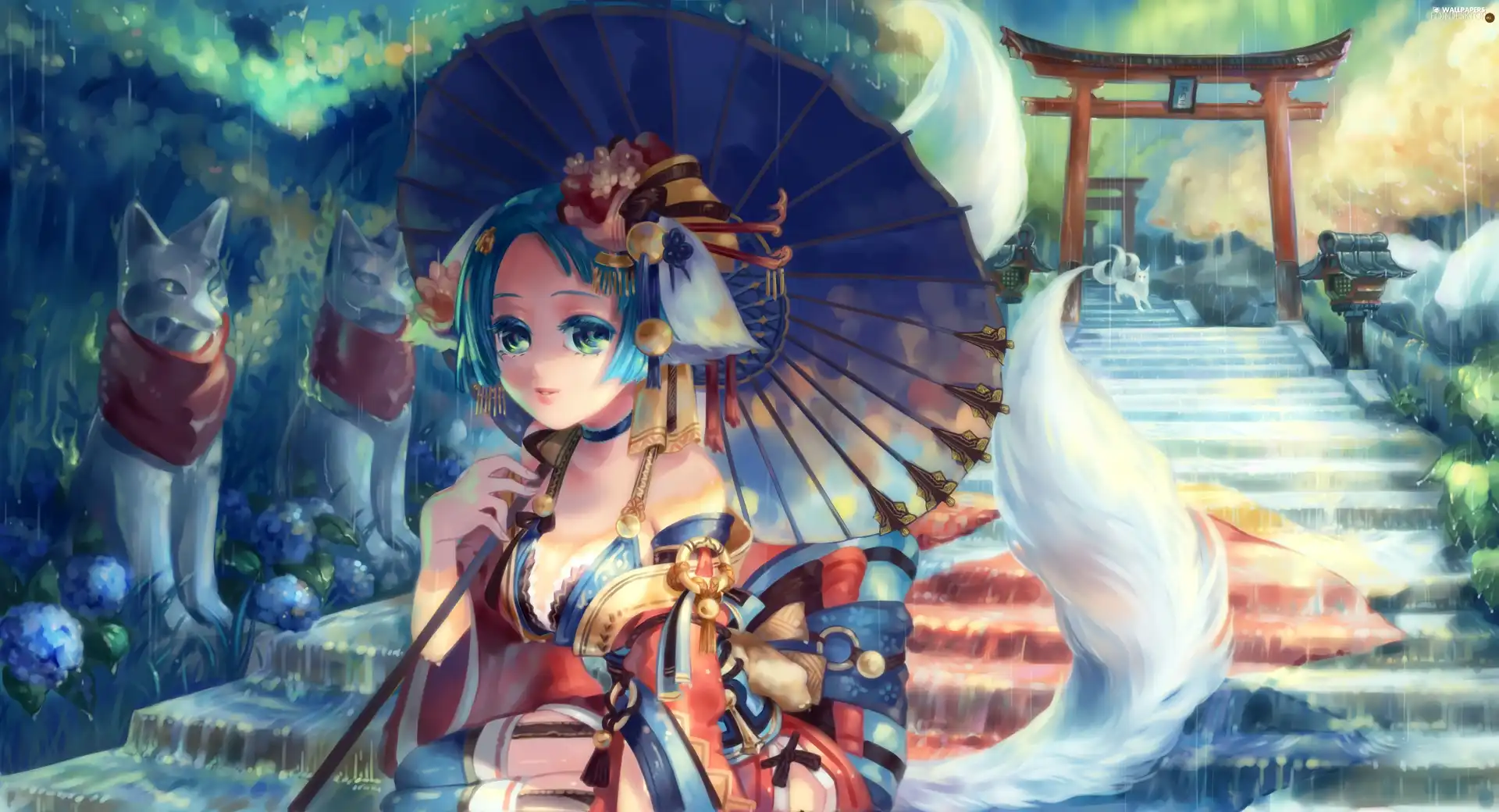 vixen, Anime, girl