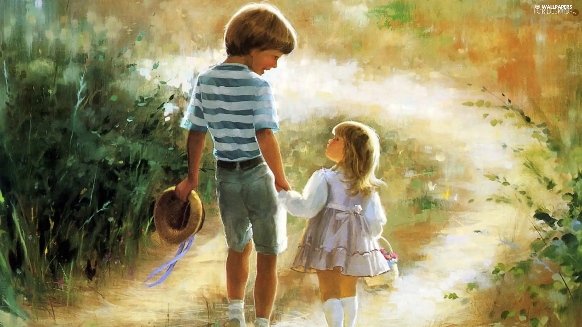 Donald Zolan, siblings, wander