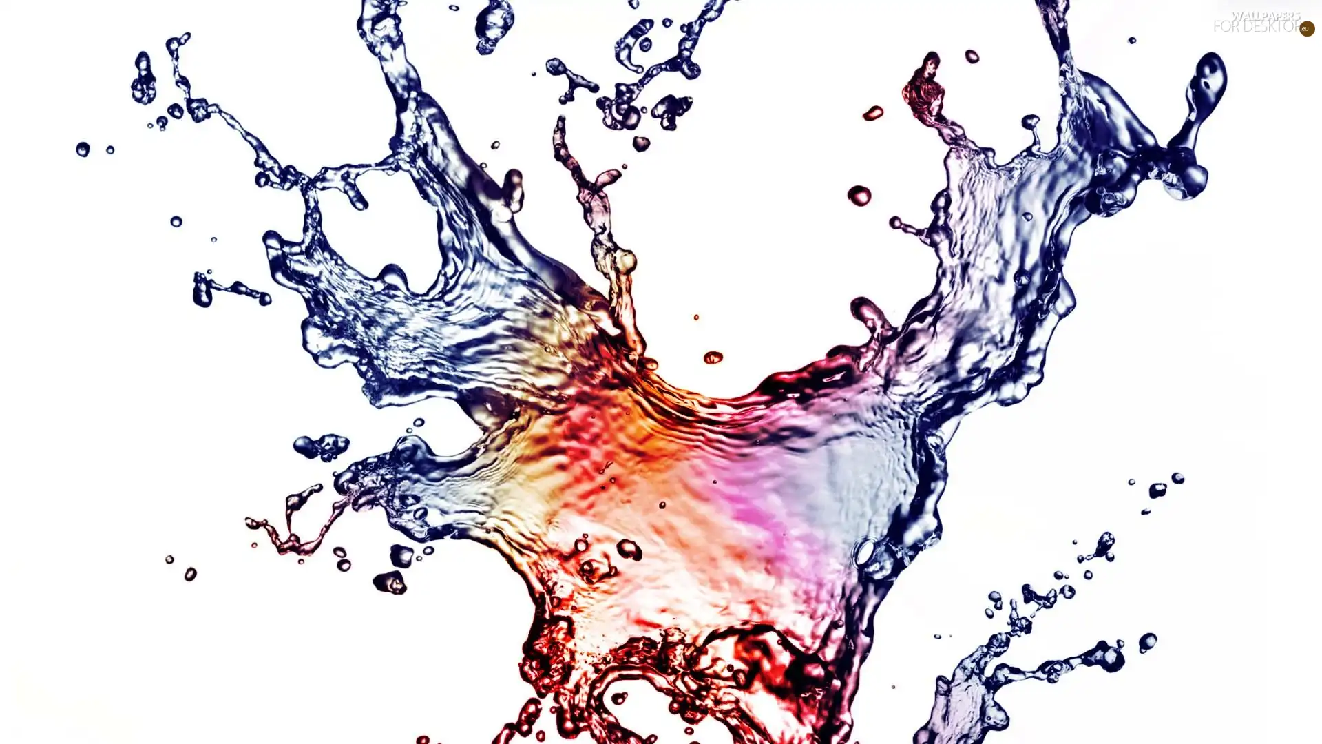 Coloured, water