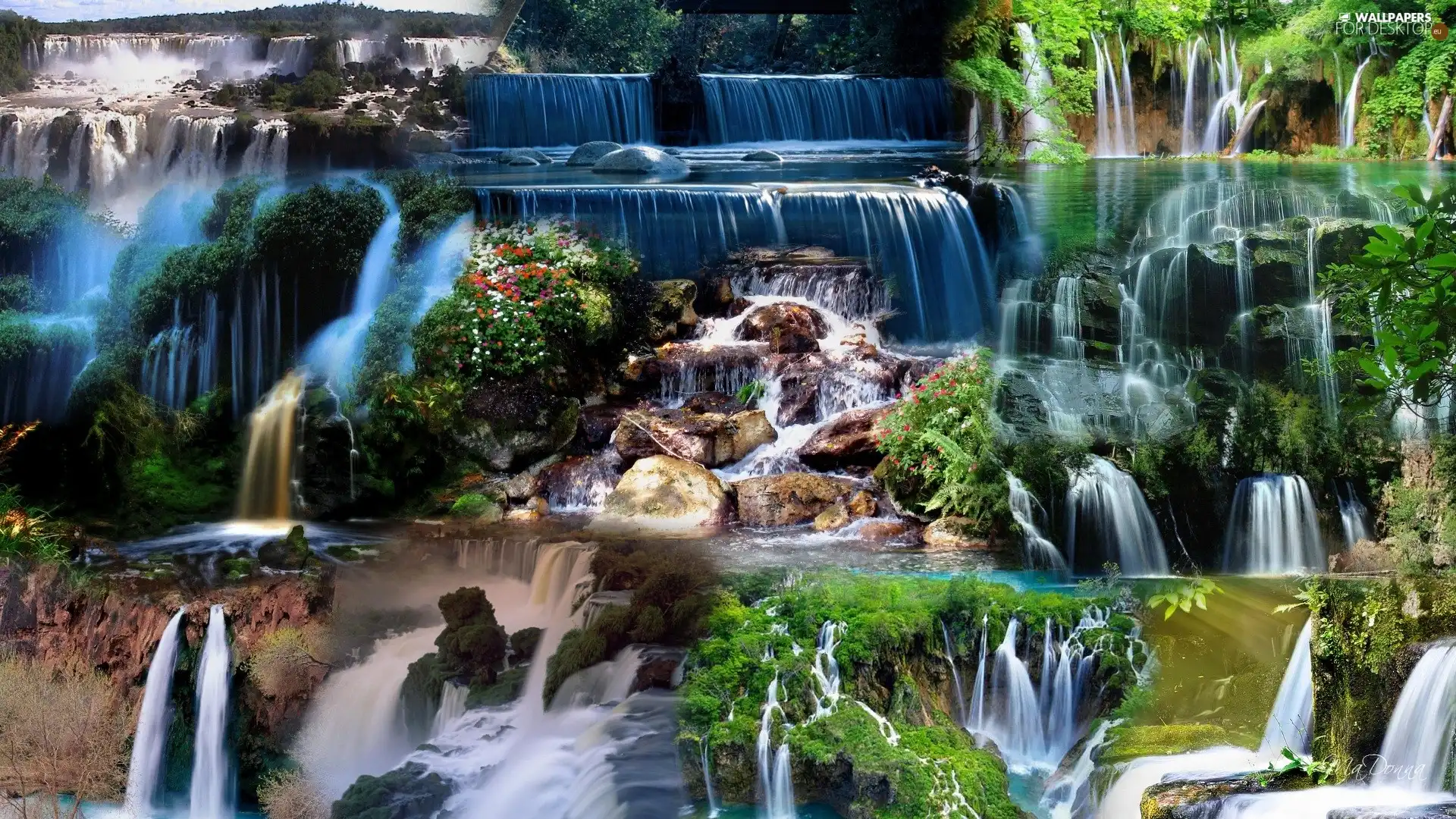 collection, waterfalls