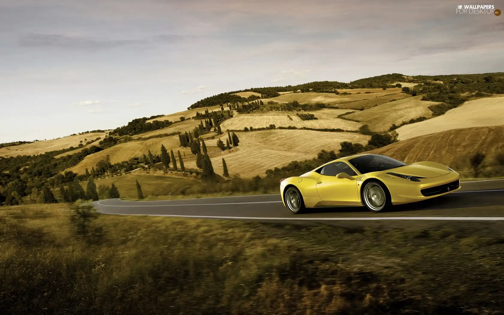 Way, Yellow, Ferrari