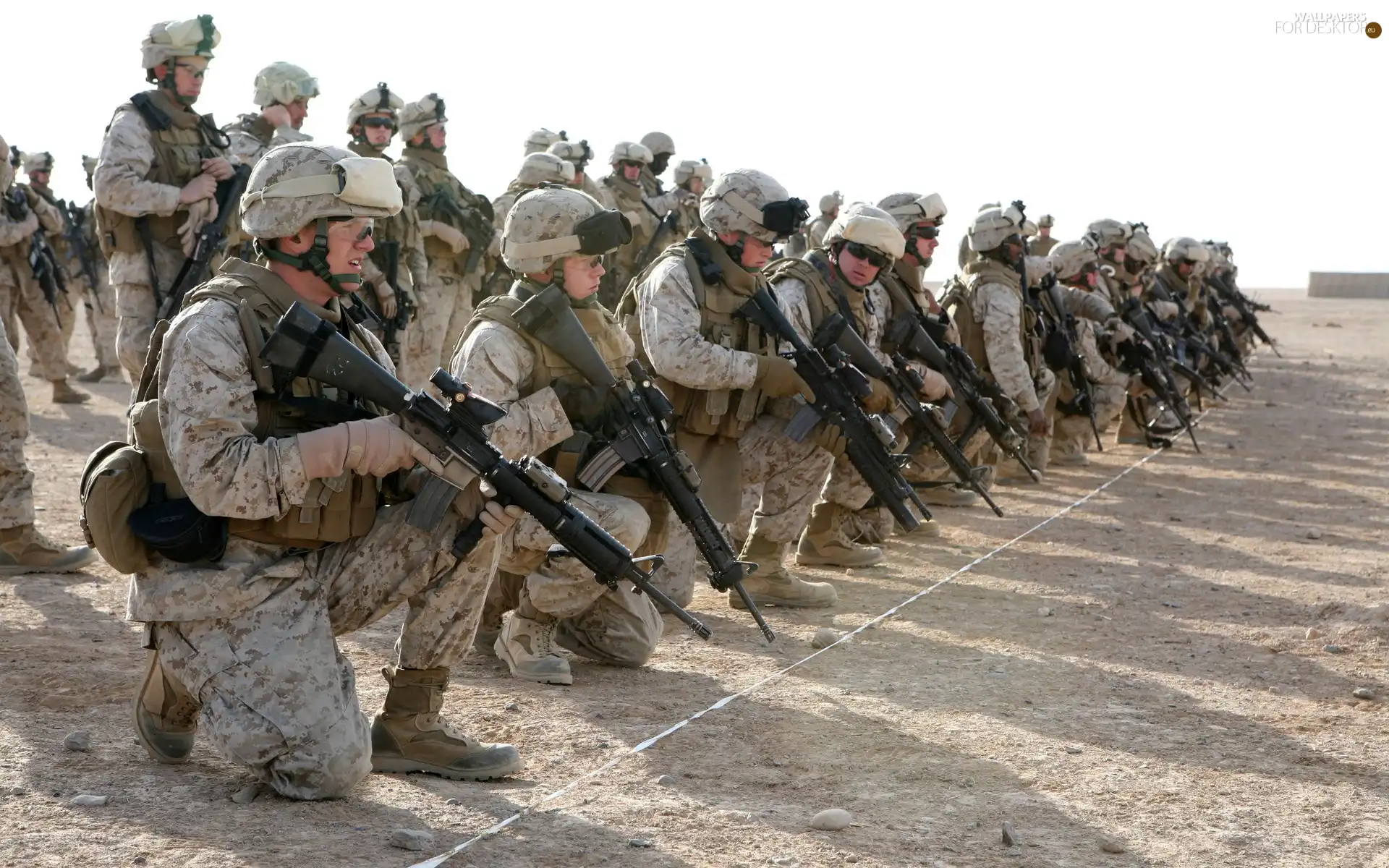 soldiers, Weapons