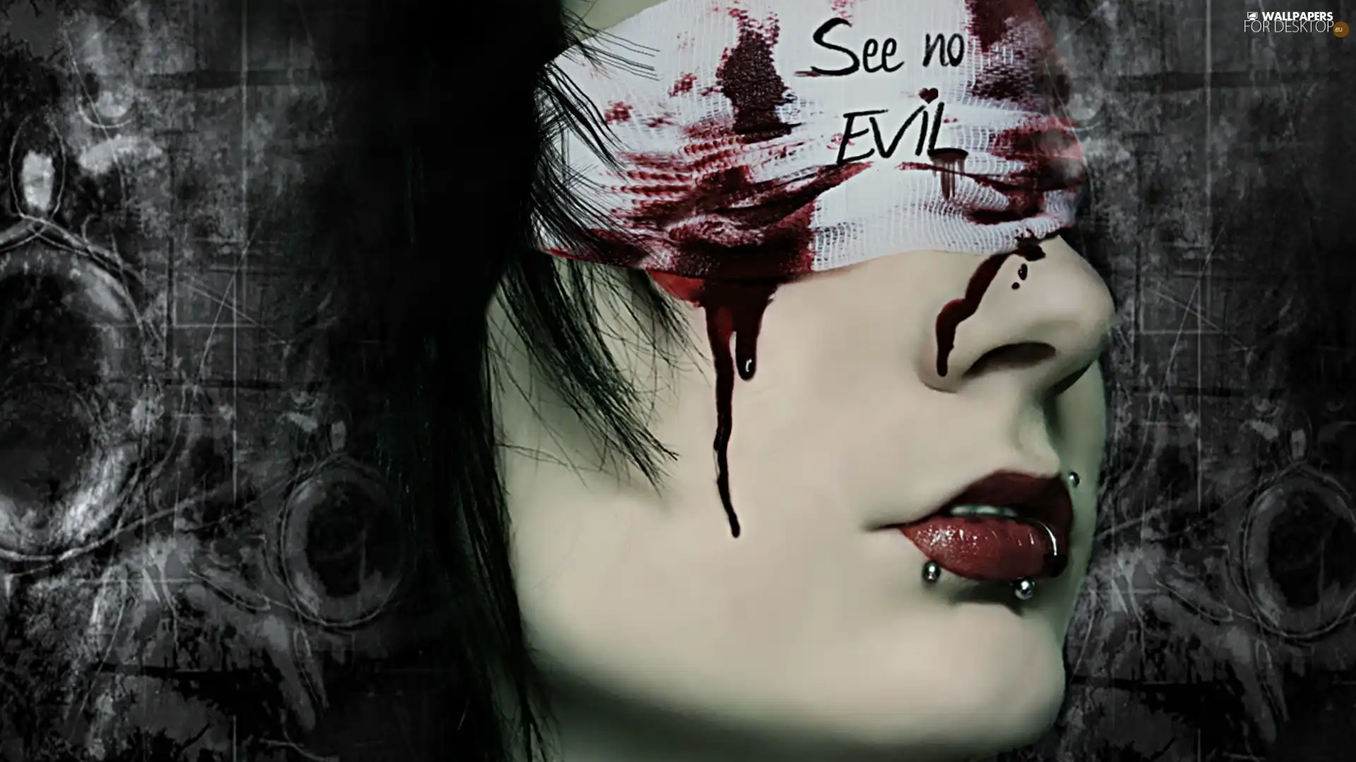 blood, face, You will see, bad, no, Womens