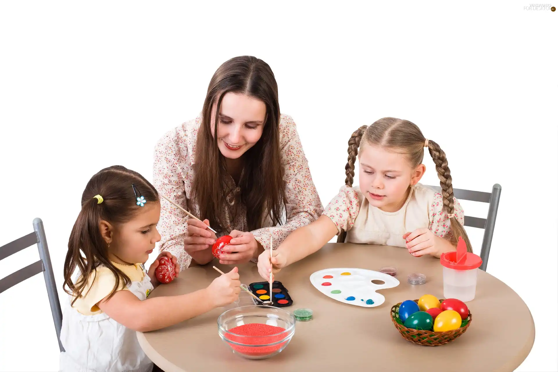 Women, Easter, Kid