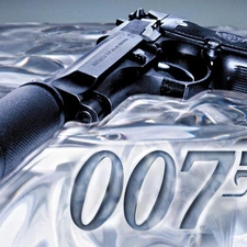 Weapons, smoke, 007, silencer