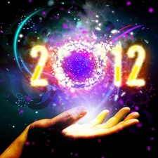 hand, New Year, 2012
