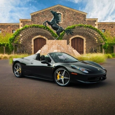 VEGETATION, Ferrari, 458 Building